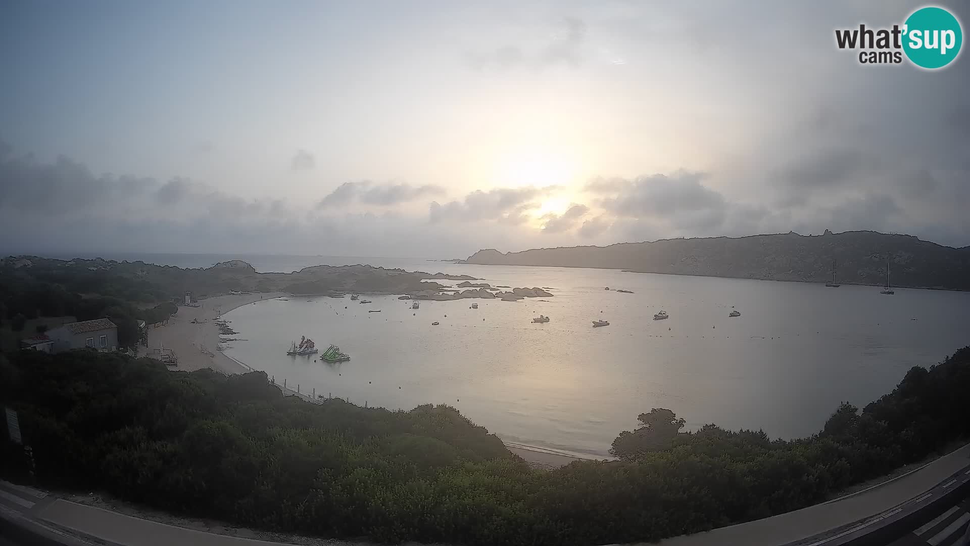 Webcam Rena di Levante – Live View from Capo Testa