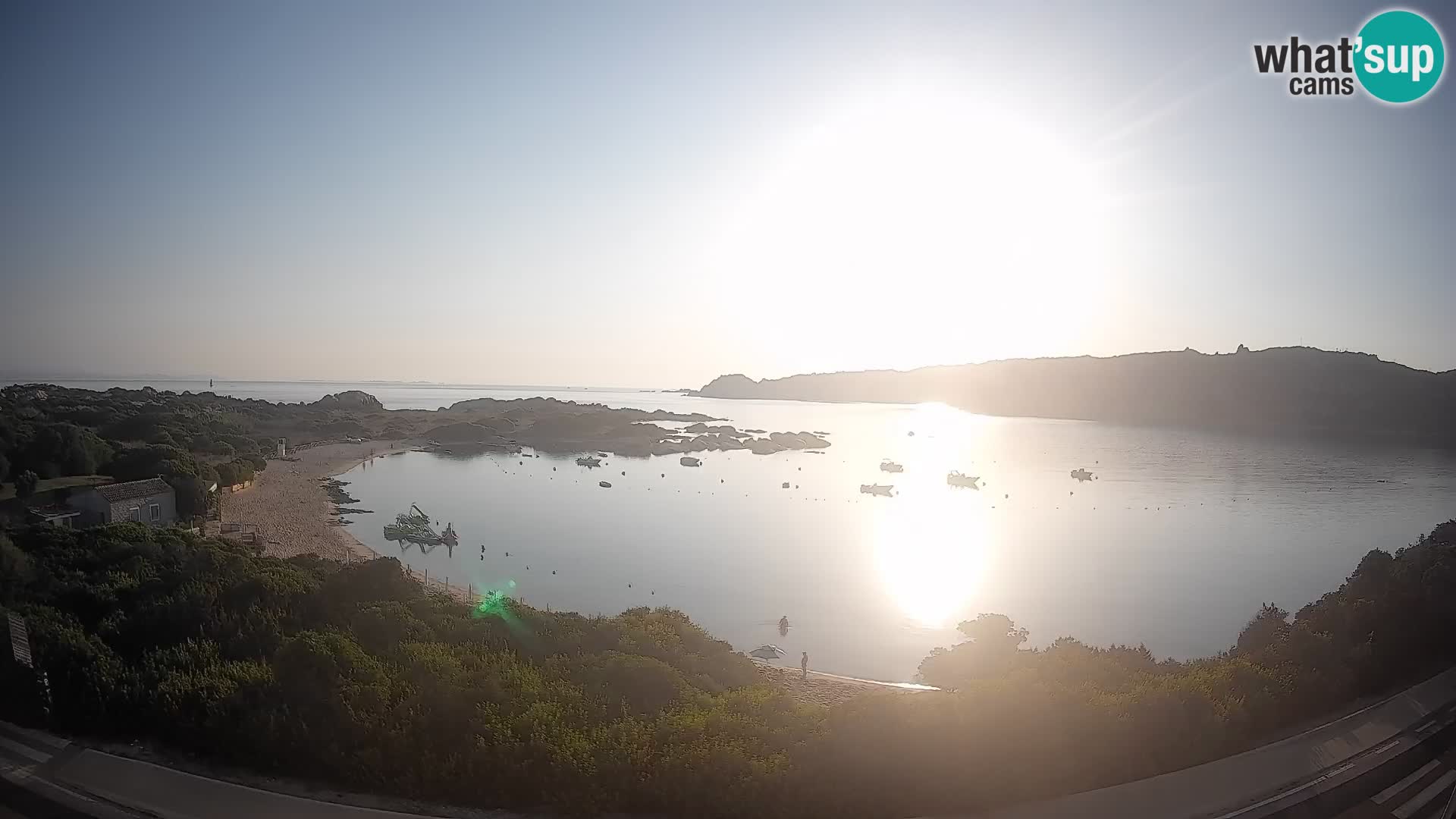Webcam Rena di Levante – Live View from Capo Testa