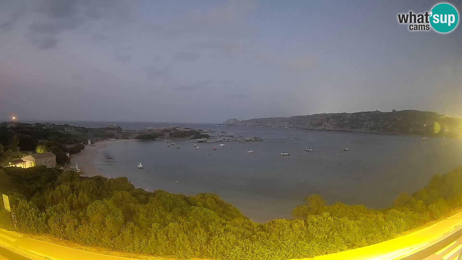Webcam Rena di Levante – Live View from Capo Testa