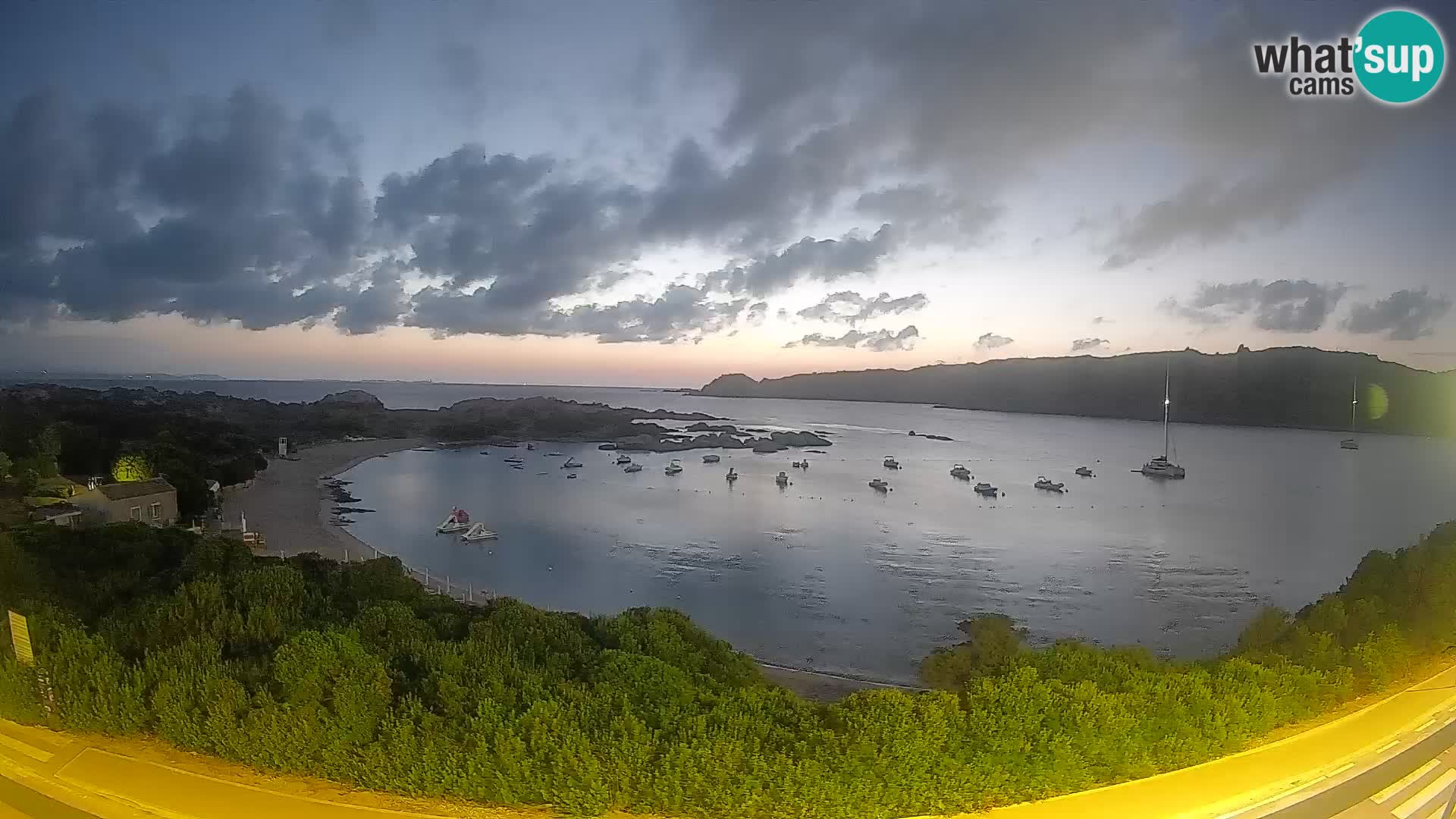 Webcam Rena di Levante – Live View from Capo Testa
