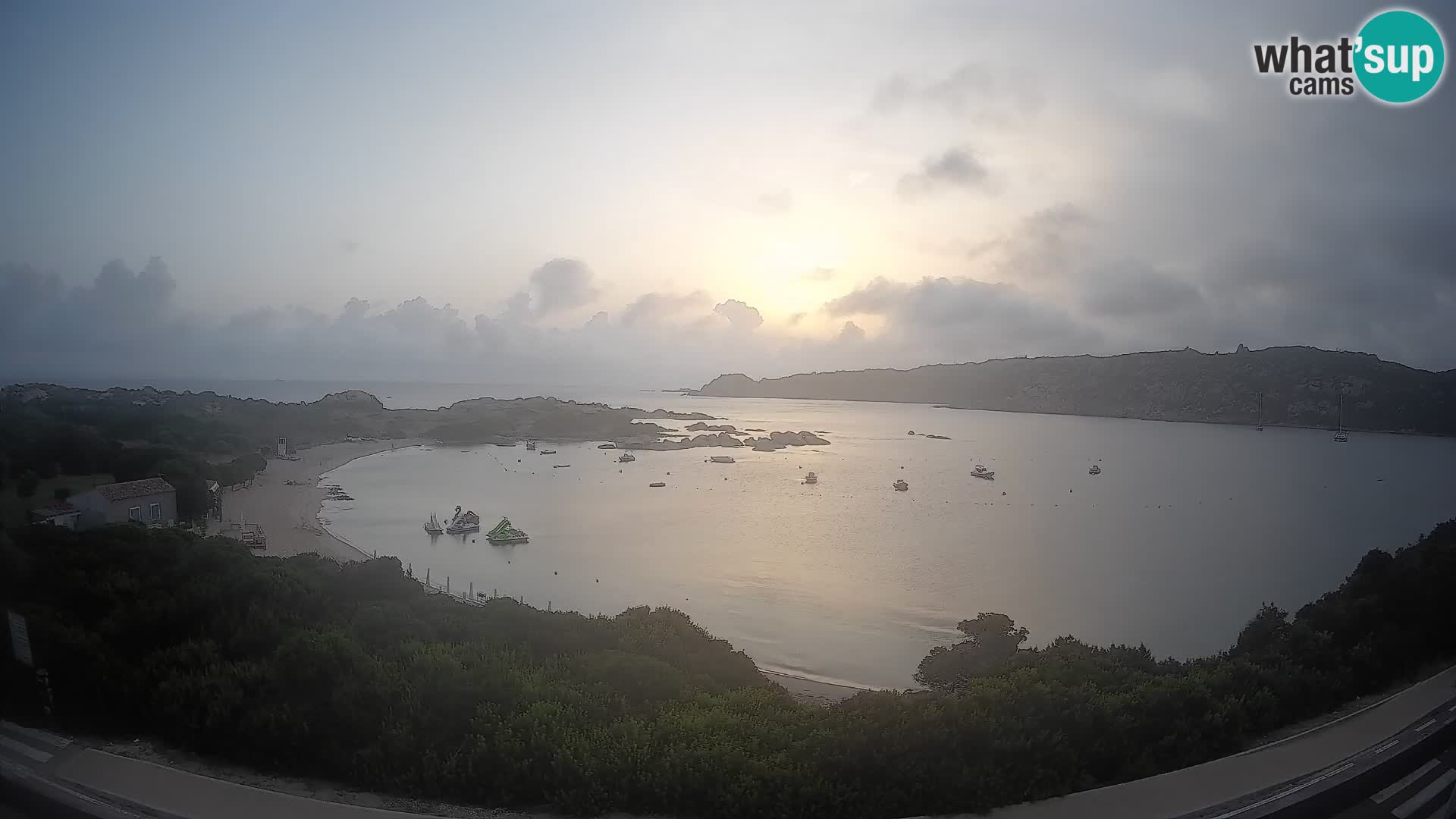 Webcam Rena di Levante – Live View from Capo Testa