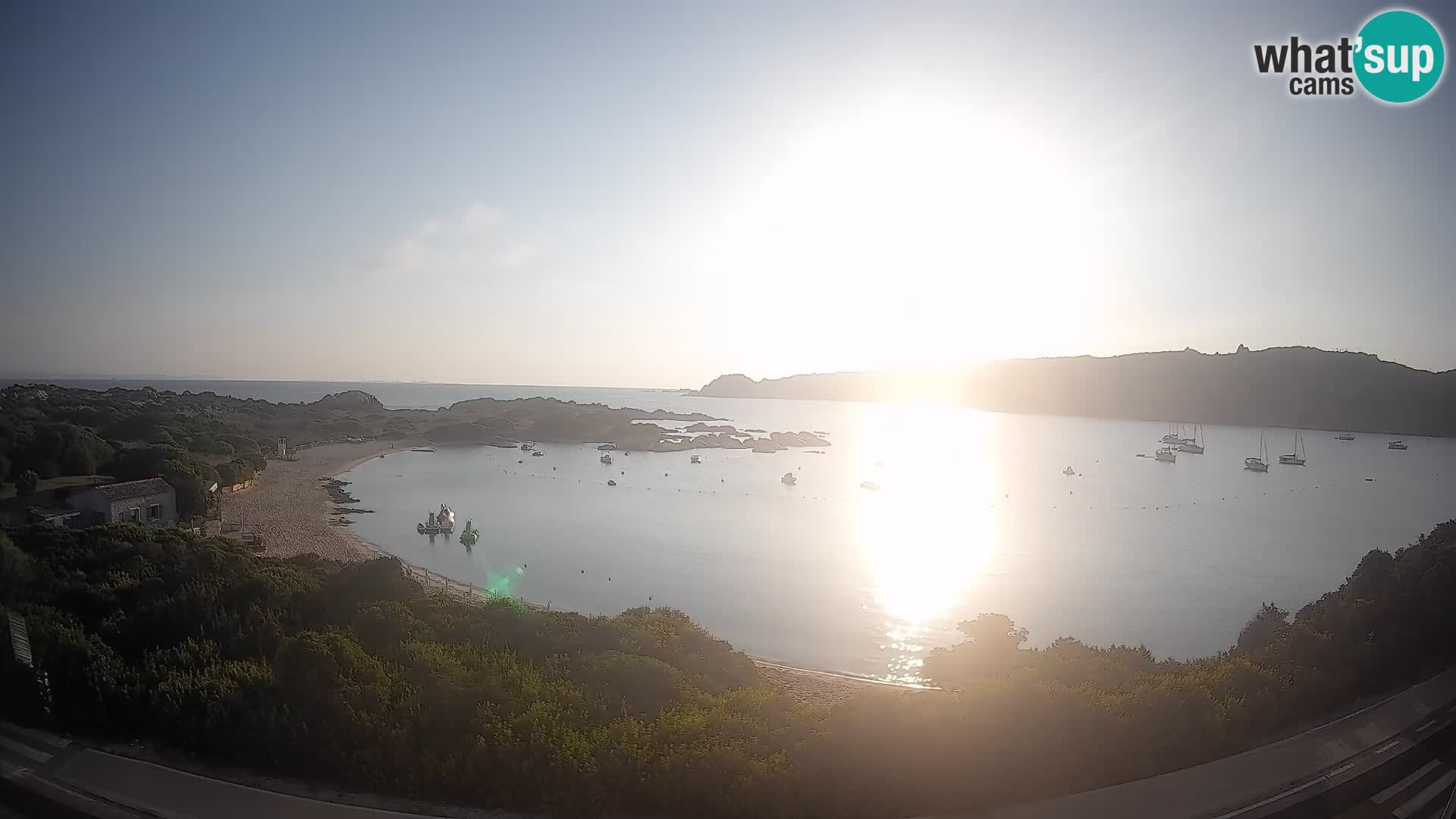 Webcam Rena di Levante – Live View from Capo Testa