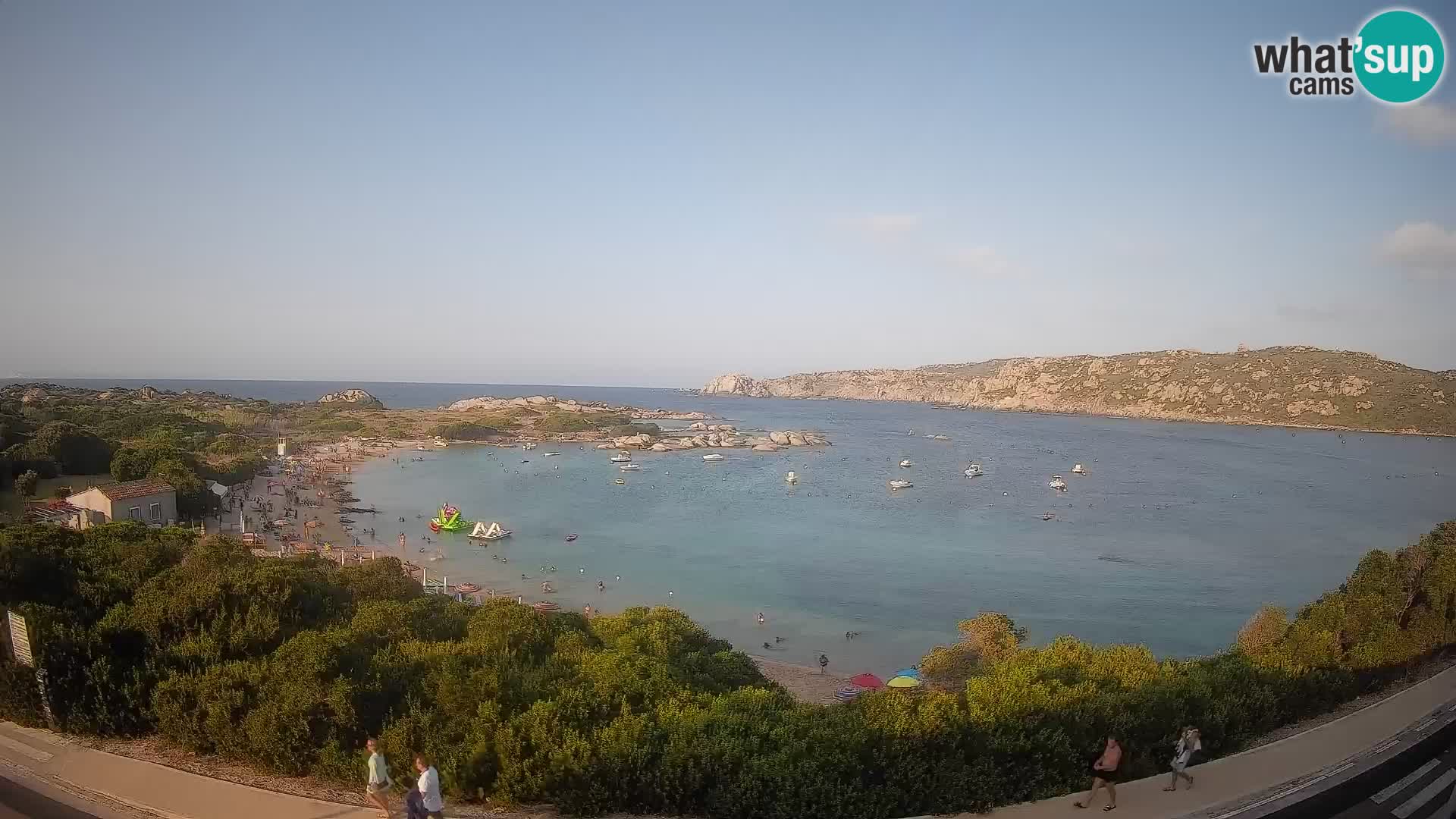 Webcam Rena di Levante – Live View from Capo Testa