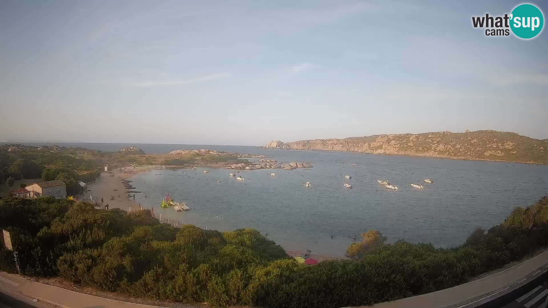Webcam Rena di Levante – Live View from Capo Testa