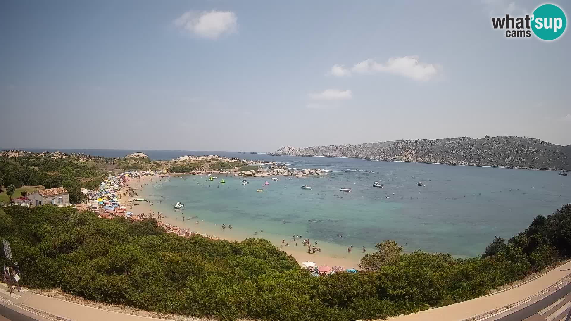 Webcam Rena di Levante – Vue en direct depuis Capo Testa