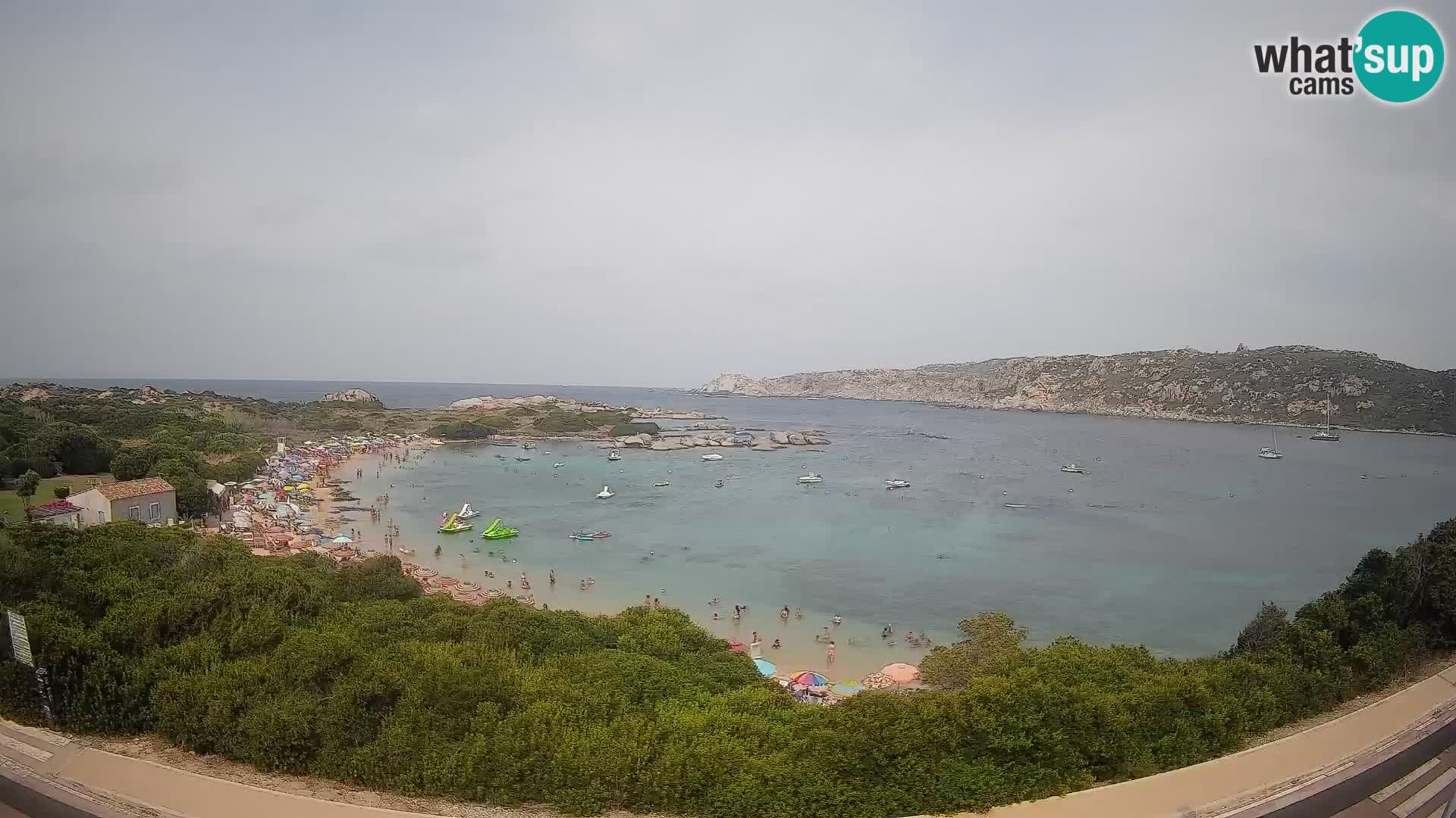 Webcam Rena di Levante – Live View from Capo Testa