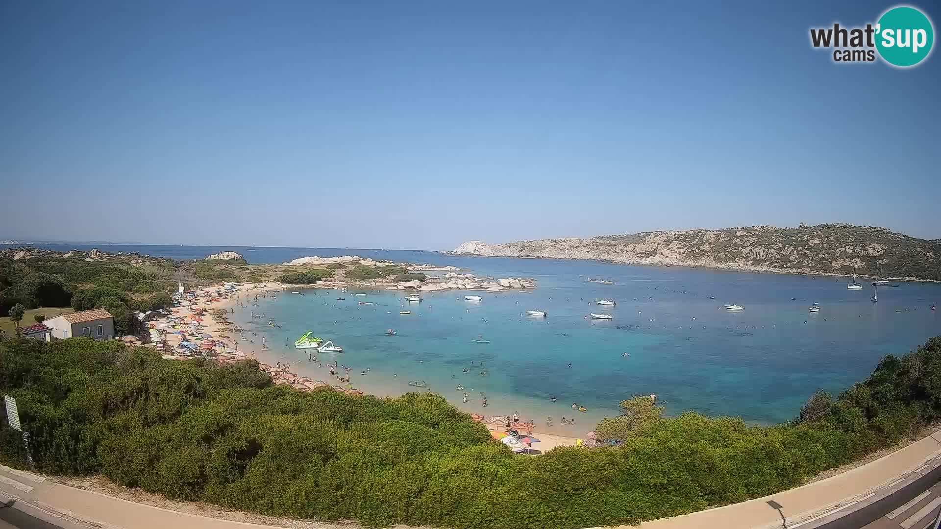 Webcam Rena di Levante – Vista en directo desde Capo Testa