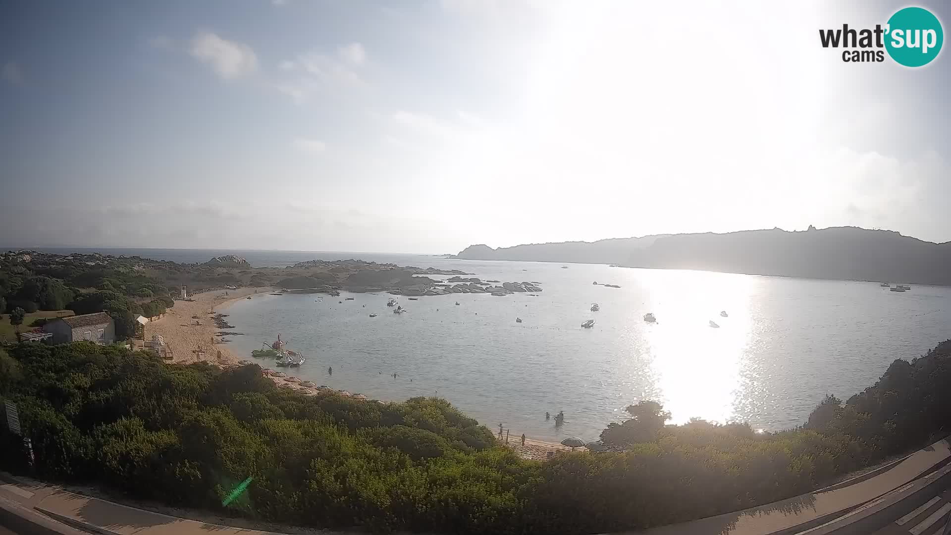 Webcam Rena di Levante – Live View from Capo Testa