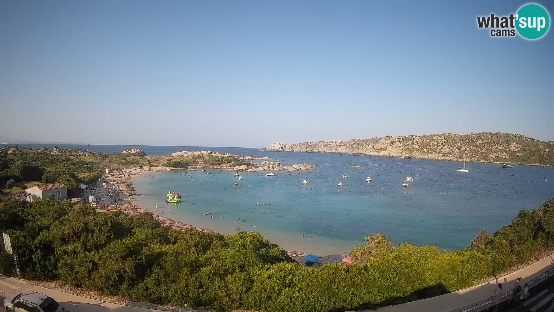 Webcam Rena di Levante – Live View from Capo Testa