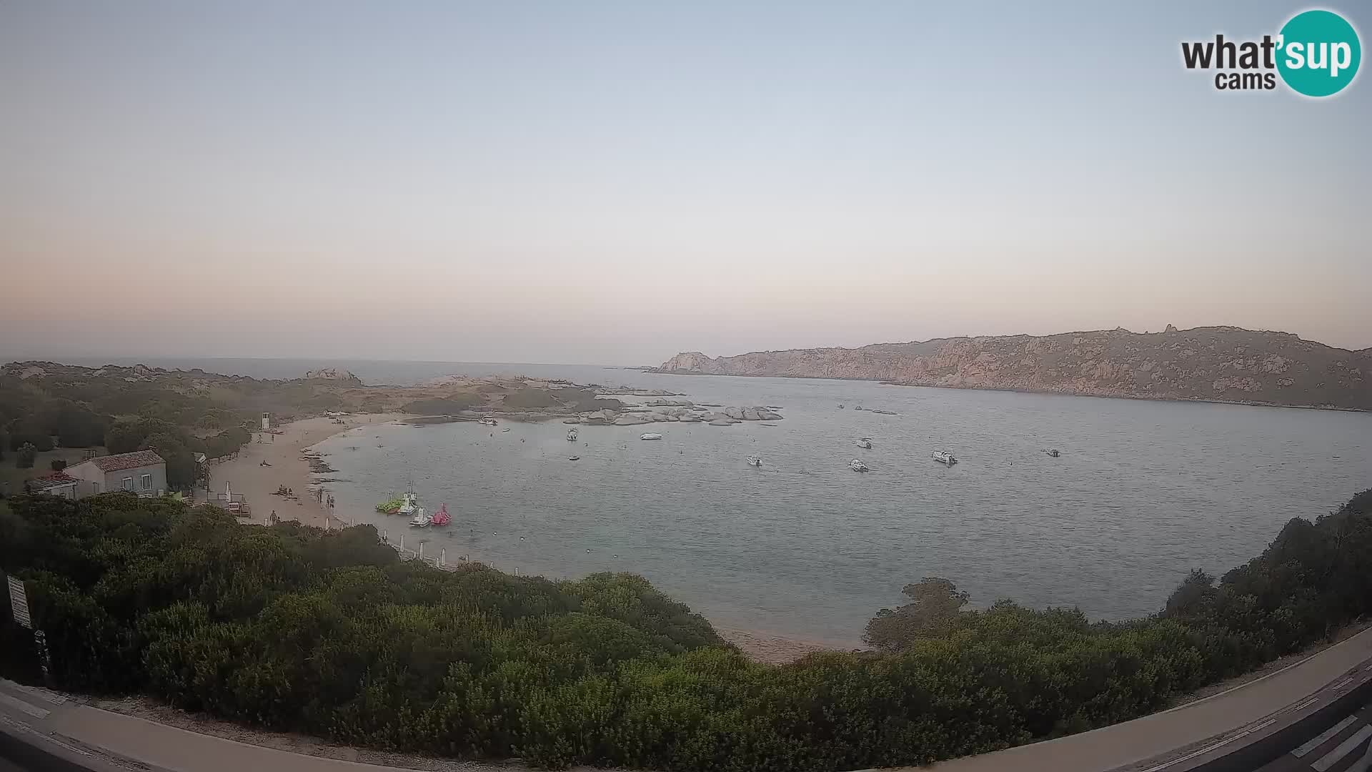 Webcam Rena di Levante – Live View from Capo Testa