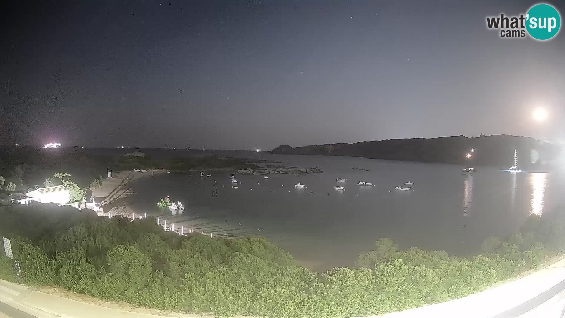 Webcam Rena di Levante – Live View from Capo Testa