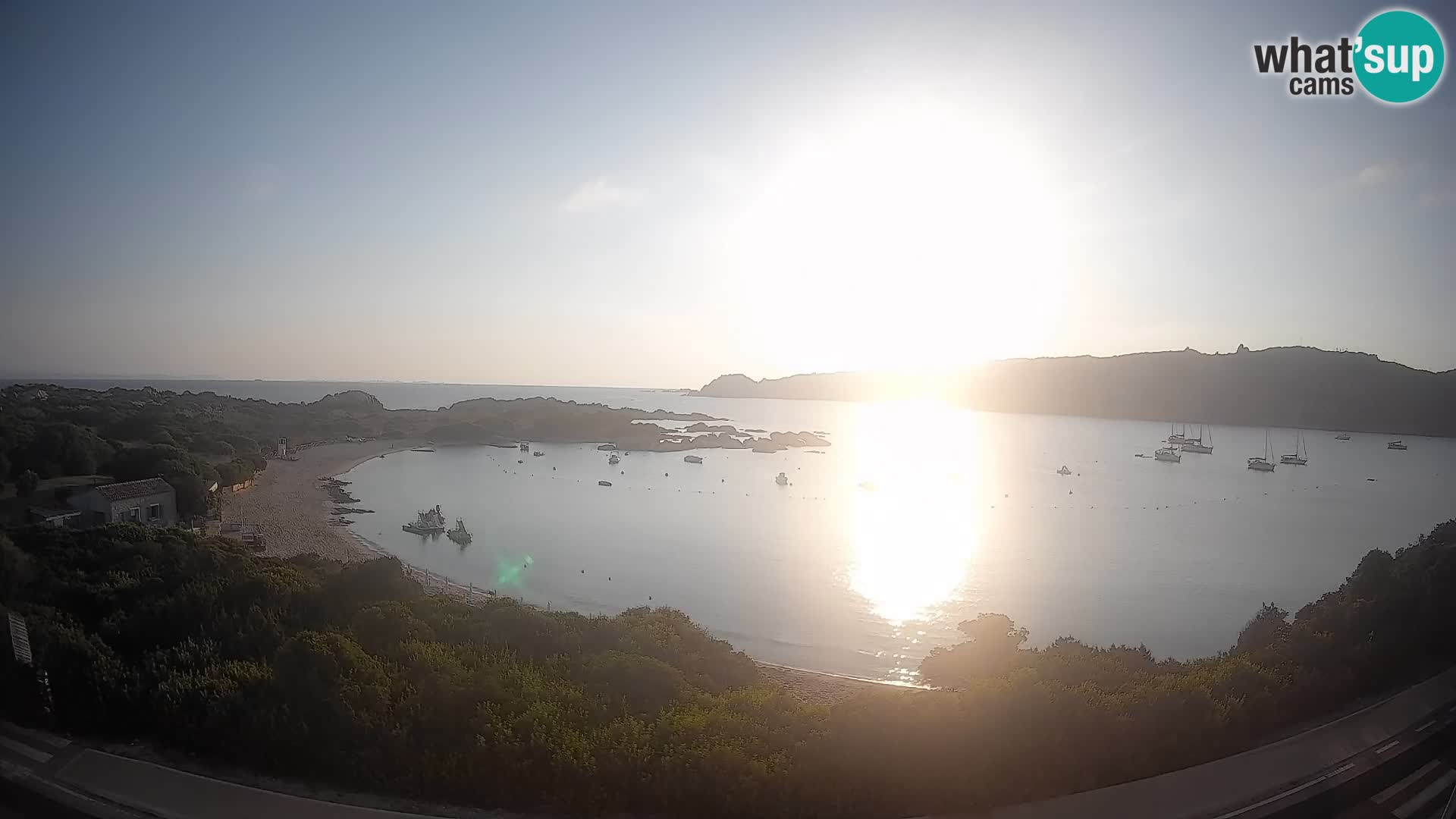 Webcam Rena di Levante – Live View from Capo Testa