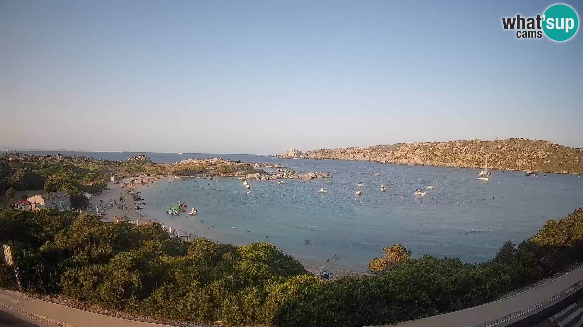 Webcam Rena di Levante – Live View from Capo Testa