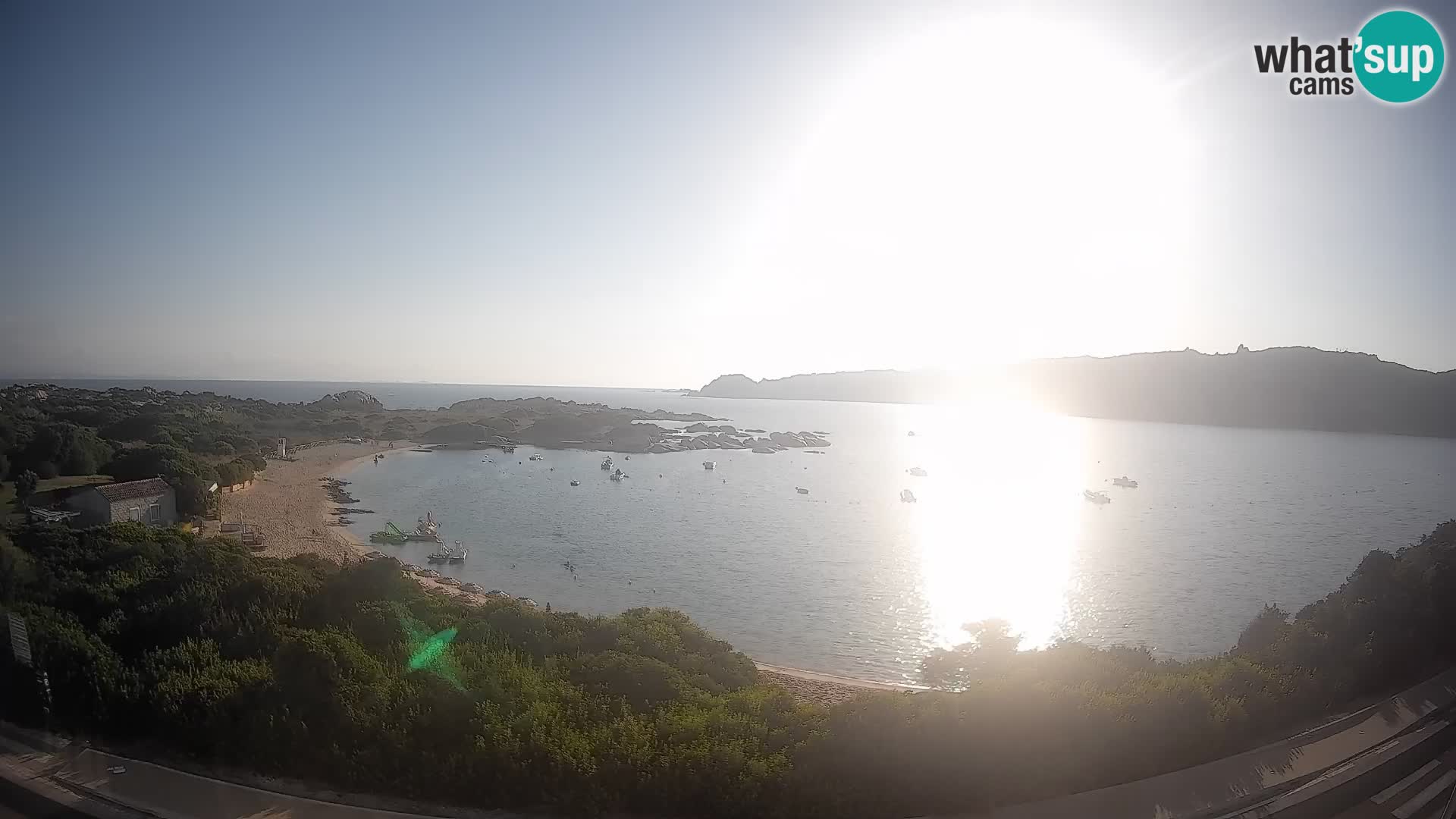 Spletna kamera Rena di Levante – Pogled v živo na Capo Testa