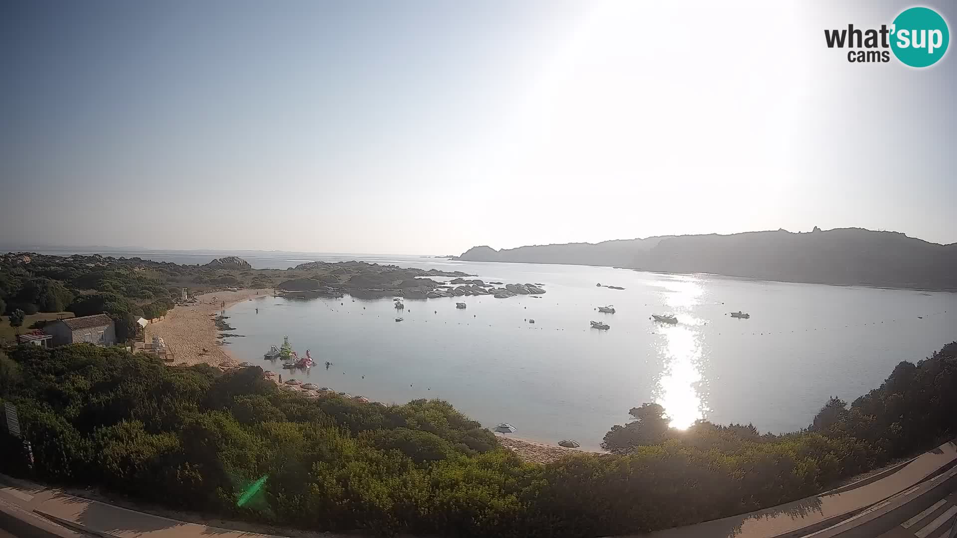 Webcam Rena di Levante – Live View from Capo Testa