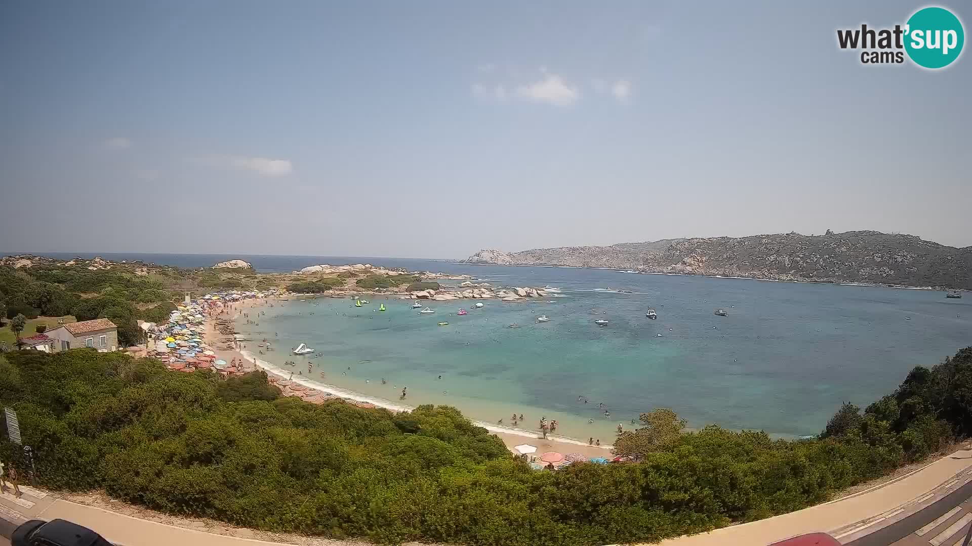 Webcam Rena di Levante – Live View from Capo Testa