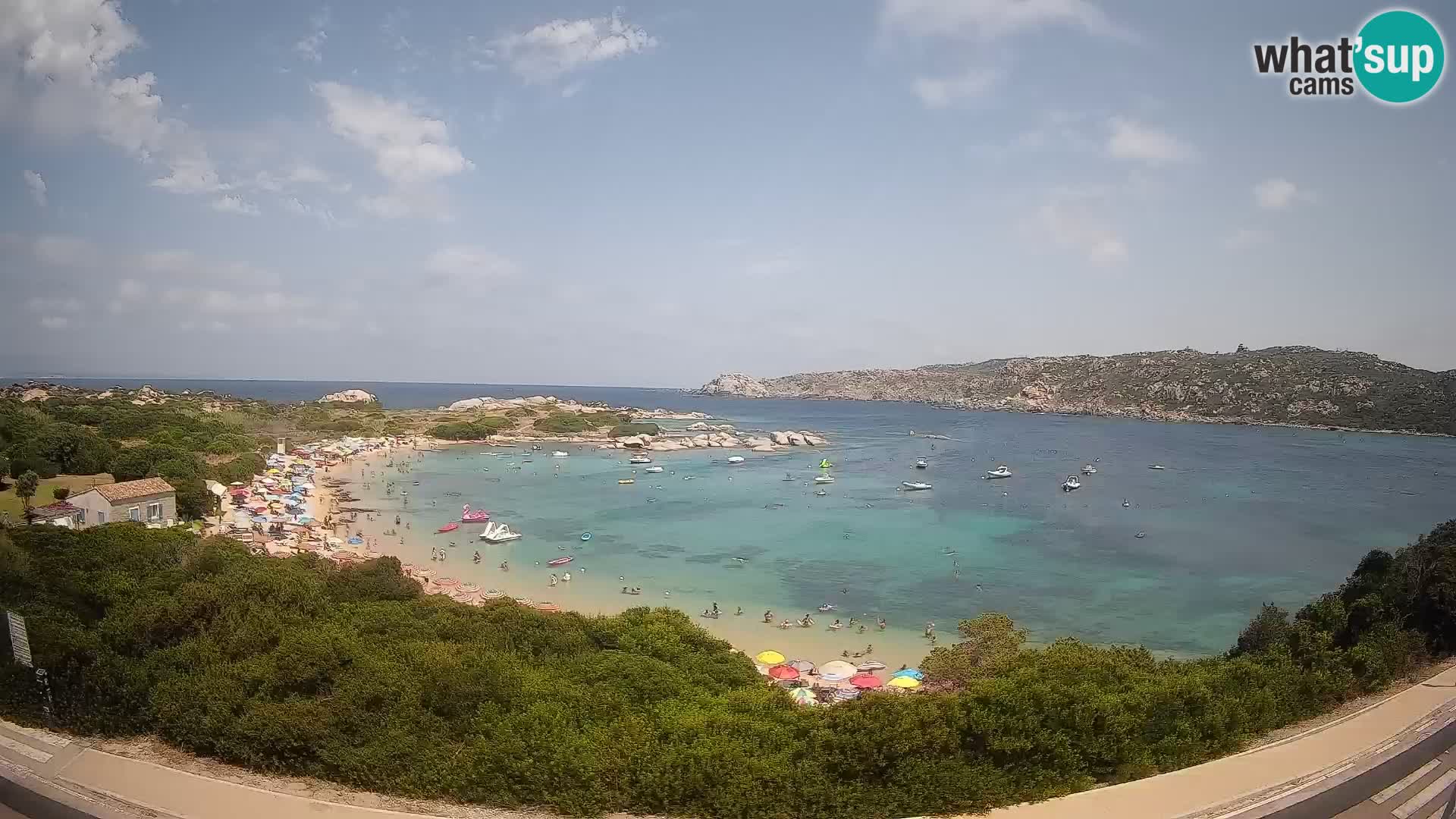 Webcam Rena di Levante – Vista en directo desde Capo Testa