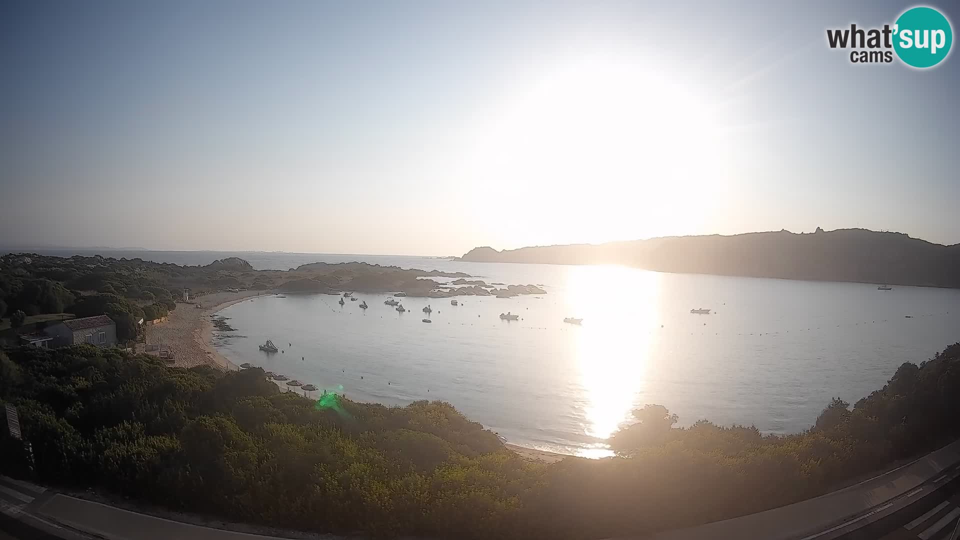 Webcam Rena di Levante – Live View from Capo Testa
