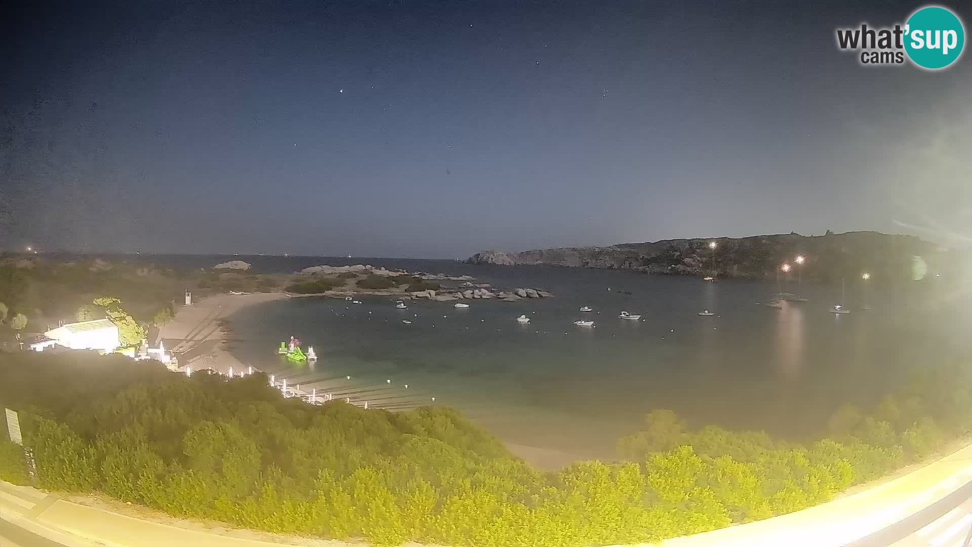 Webcam Rena di Levante – Live View from Capo Testa