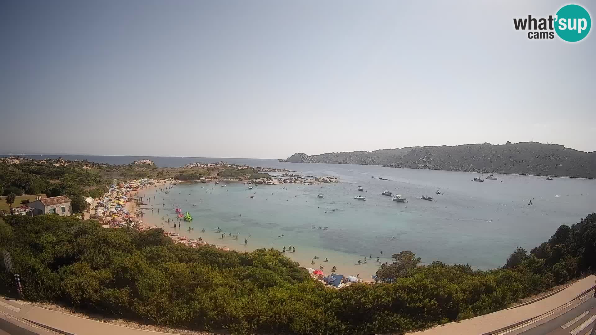 Spletna kamera Rena di Levante – Pogled v živo na Capo Testa