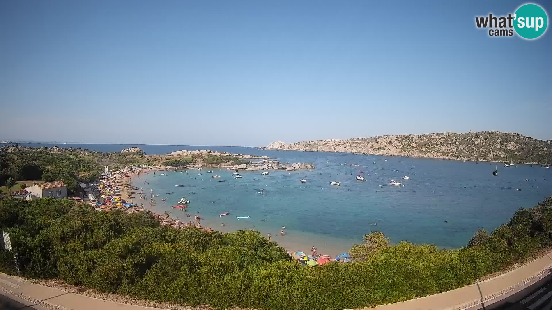 Spletna kamera Rena di Levante – Pogled v živo na Capo Testa