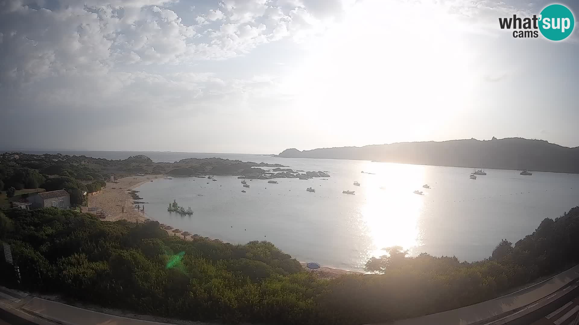 Webcam Rena di Levante – Live View from Capo Testa