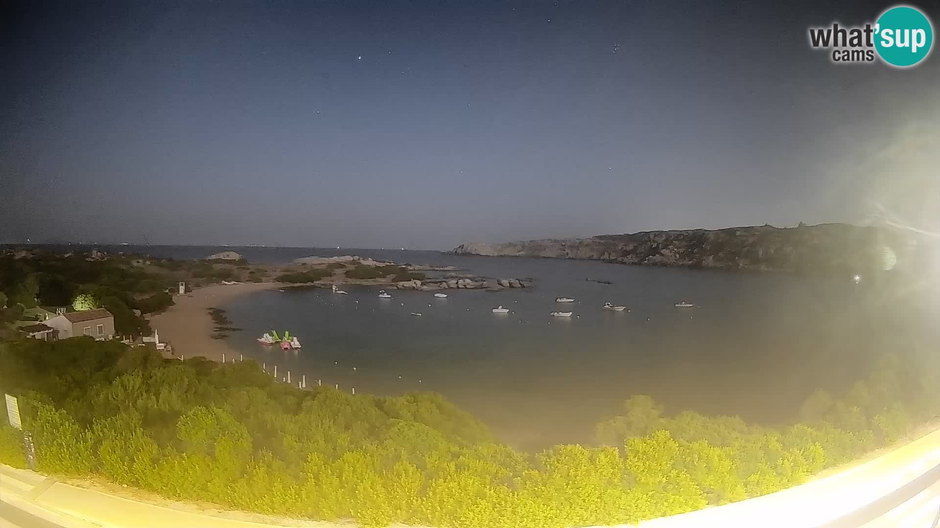 Spletna kamera Rena di Levante – Pogled v živo na Capo Testa