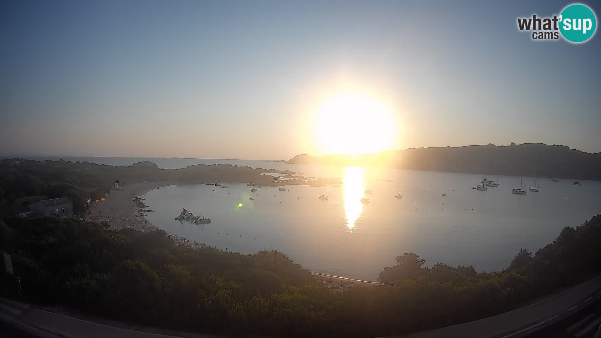 Webcam Rena di Levante – Live View from Capo Testa