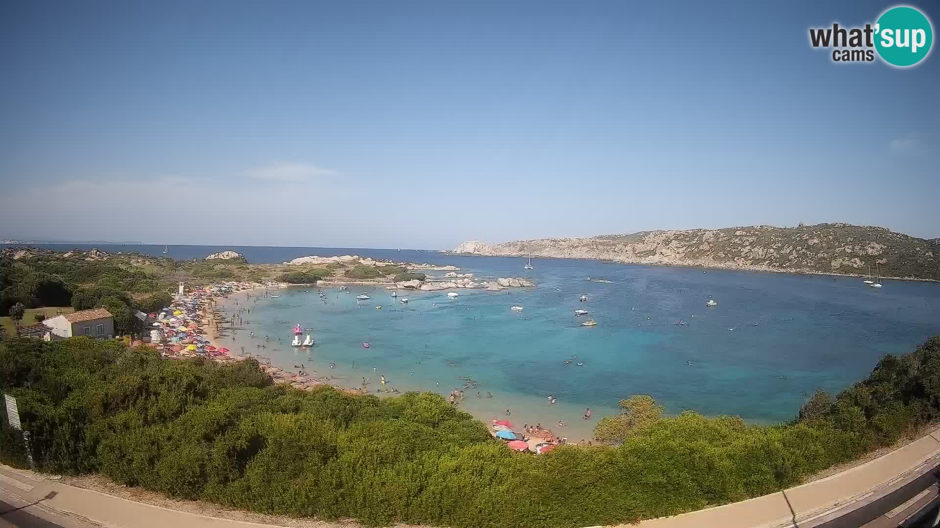 Spletna kamera Rena di Levante – Pogled v živo na Capo Testa