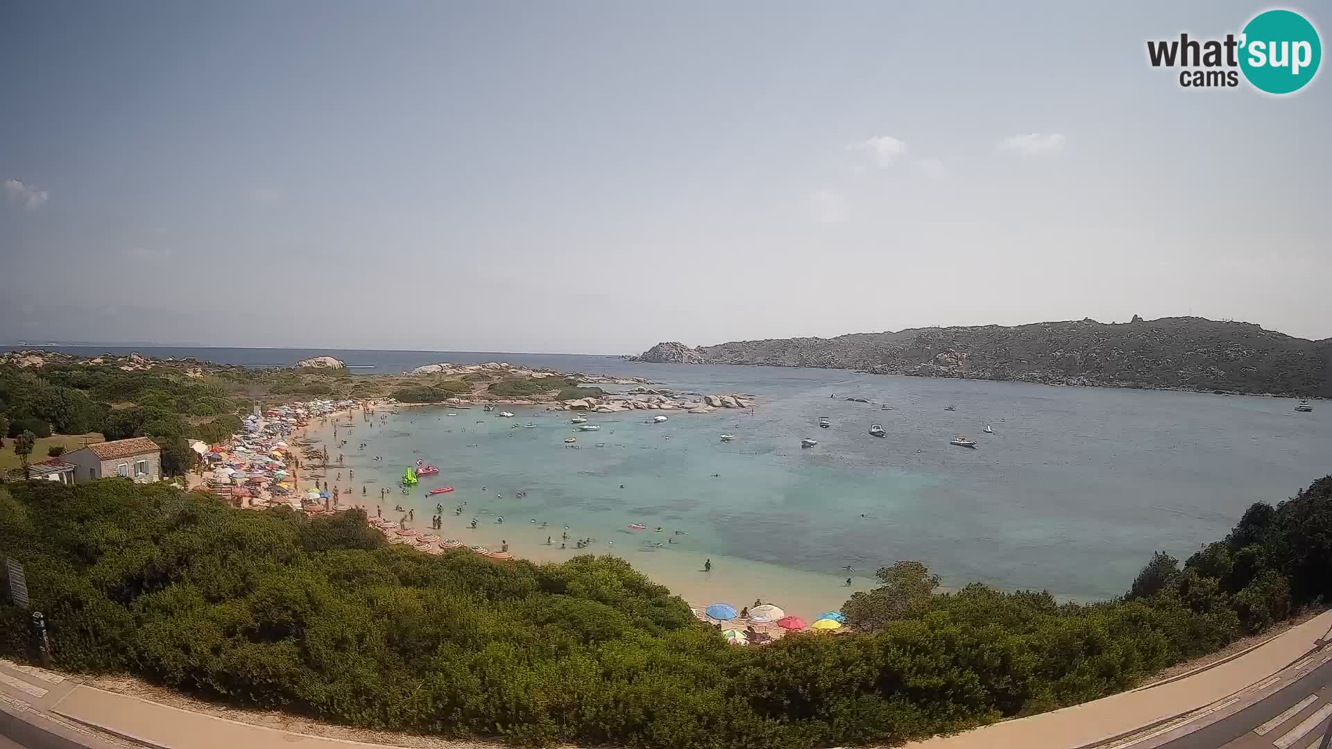 Webcam Rena di Levante – Vista en directo desde Capo Testa