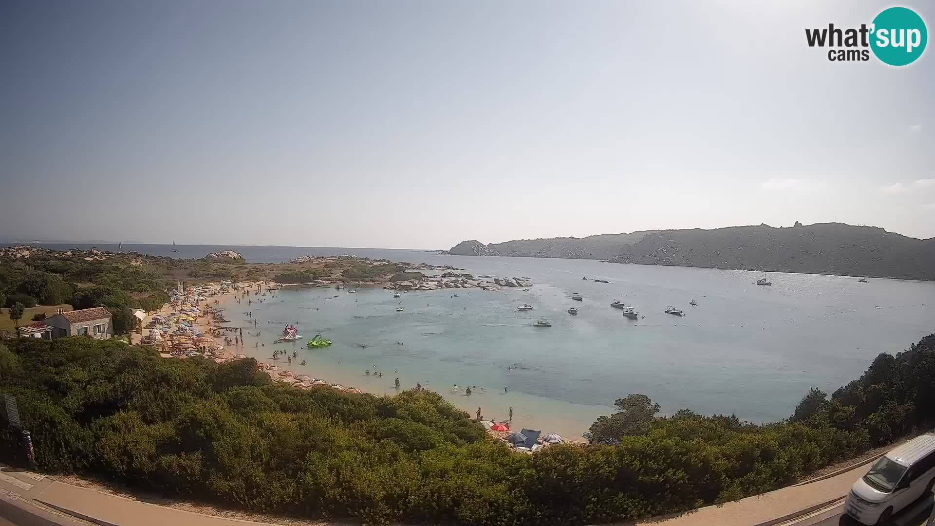 Webcam Rena di Levante – Live View from Capo Testa