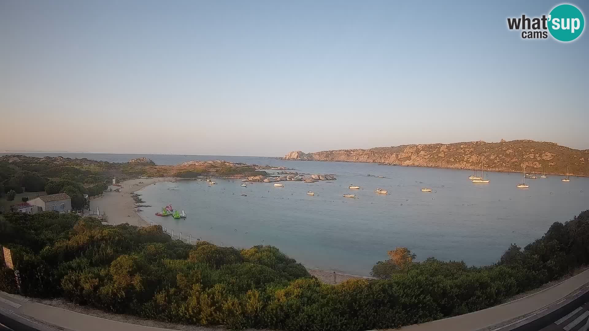 Webcam Rena di Levante – Live View from Capo Testa