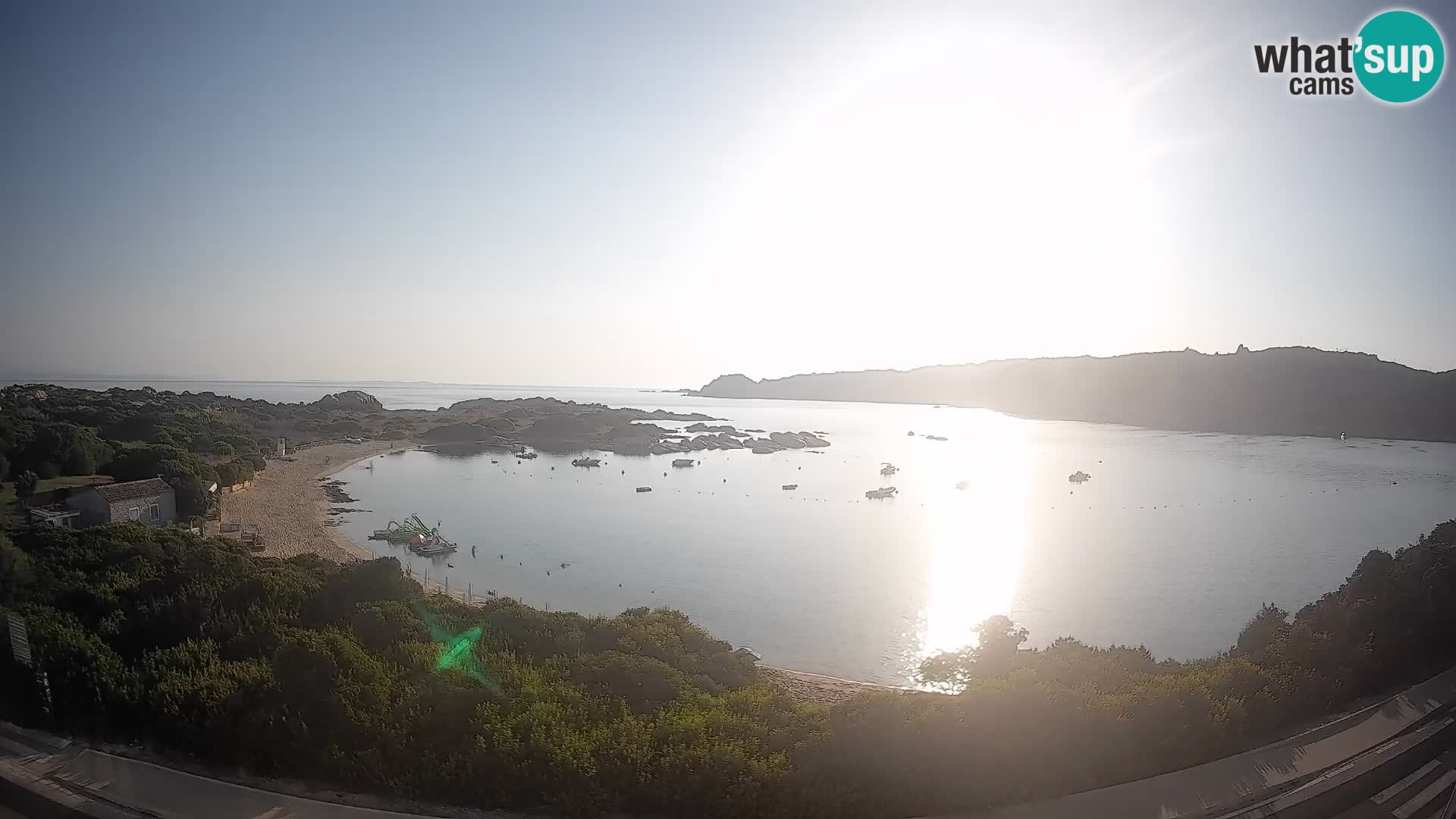 Web kamera Rena di Levante – Pogled uživo s Capo Testa