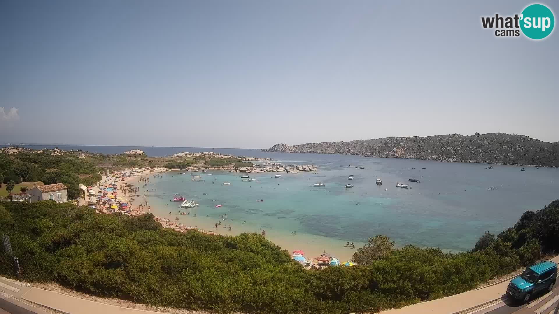 Webcam Rena di Levante – Live View from Capo Testa