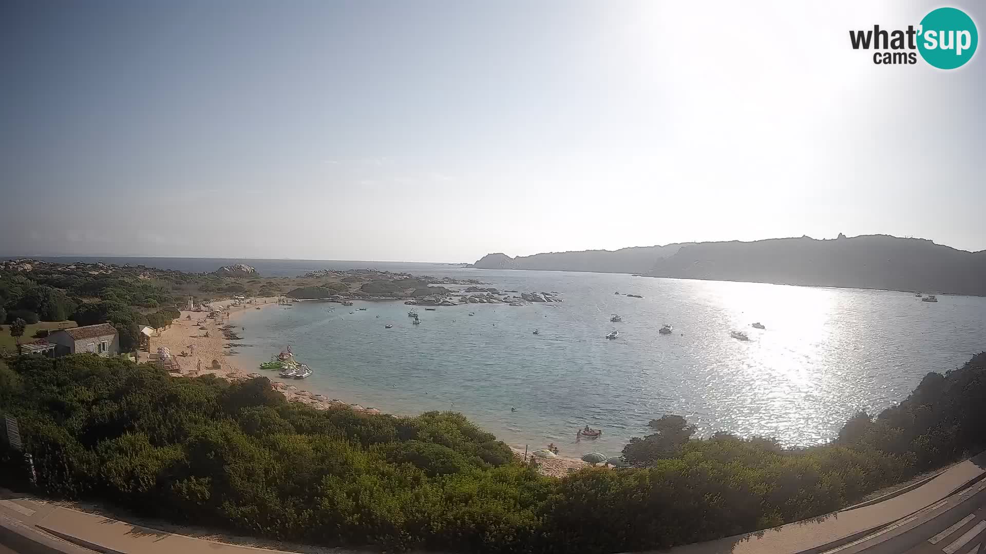 Web kamera Rena di Levante – Pogled uživo s Capo Testa