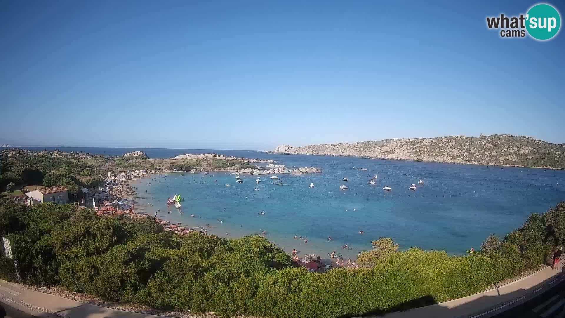 Webcam Rena di Levante – Vista en directo desde Capo Testa