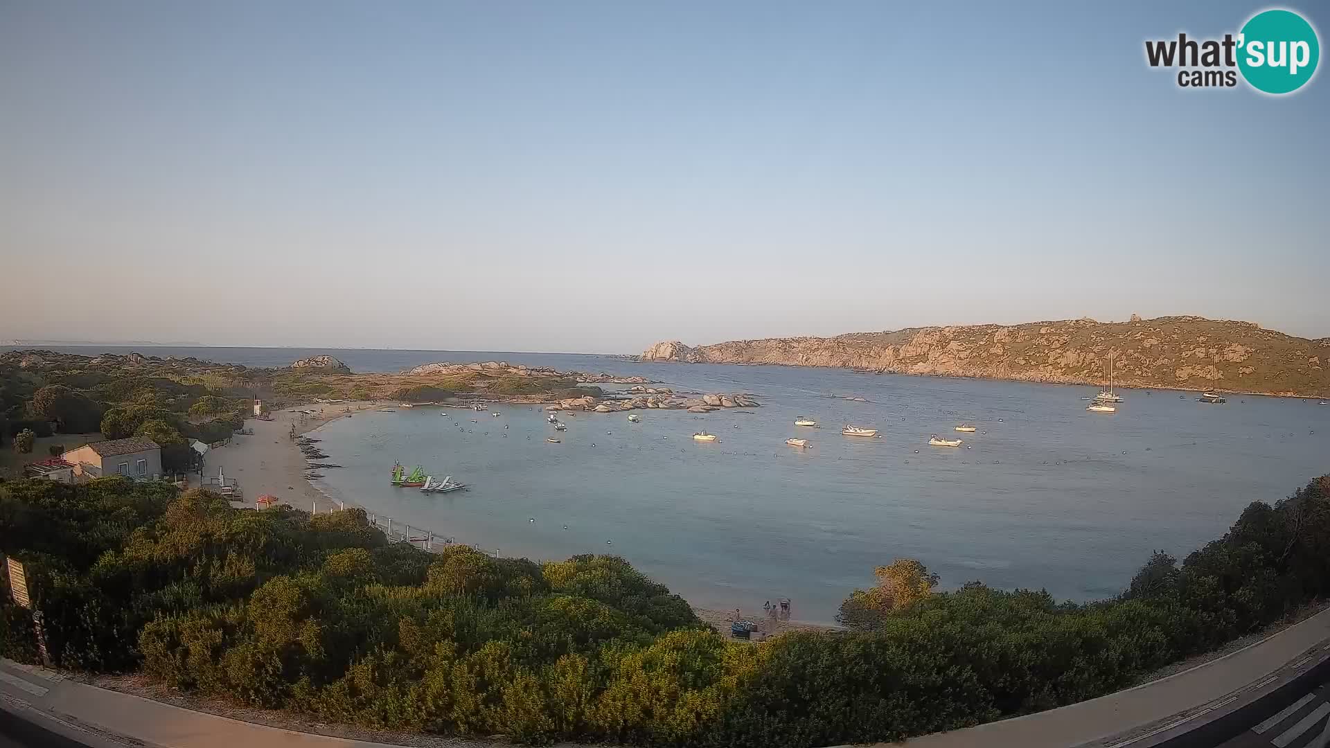Webcam Rena di Levante – Live View from Capo Testa