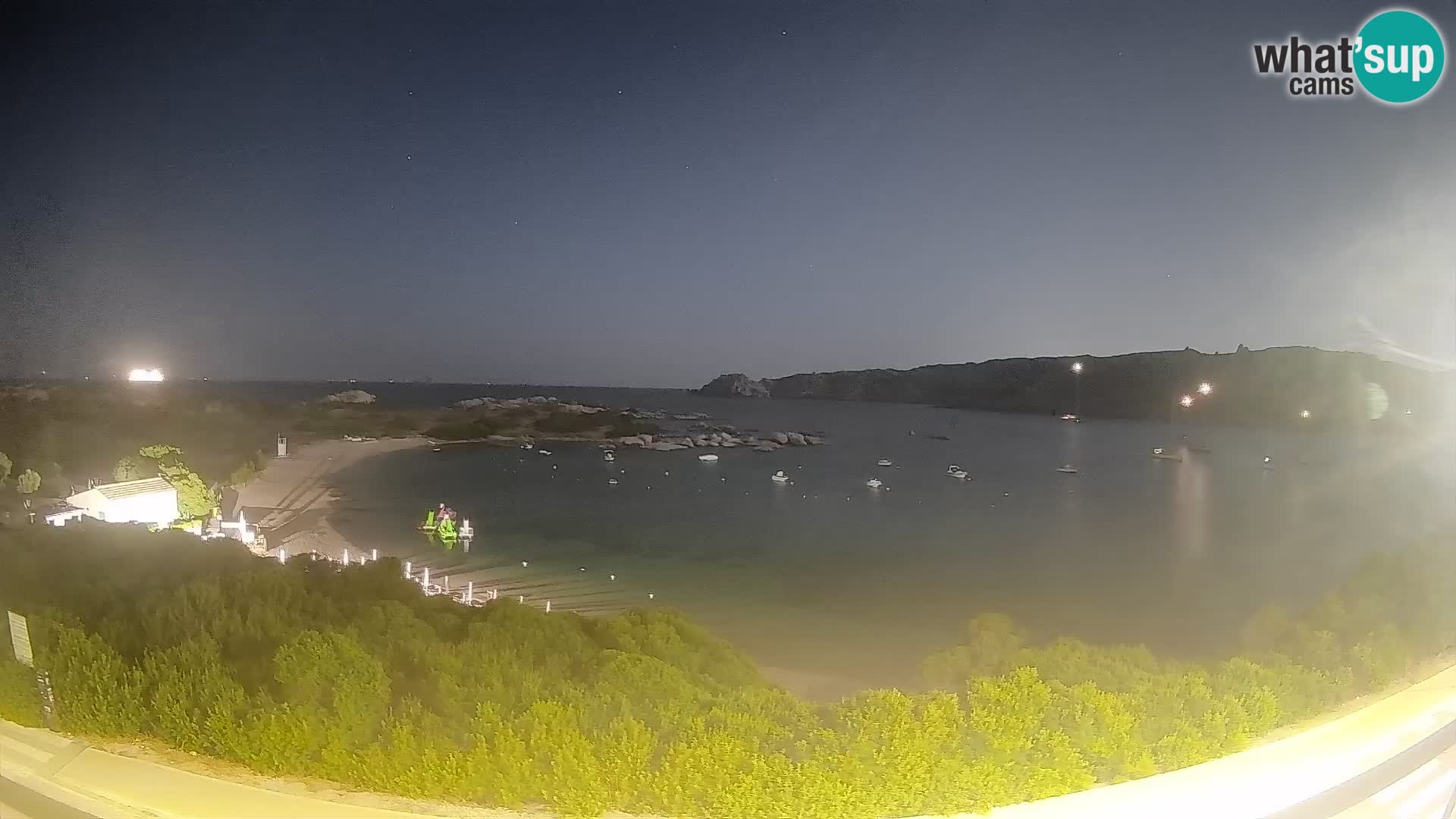 Web kamera Rena di Levante – Pogled uživo s Capo Testa