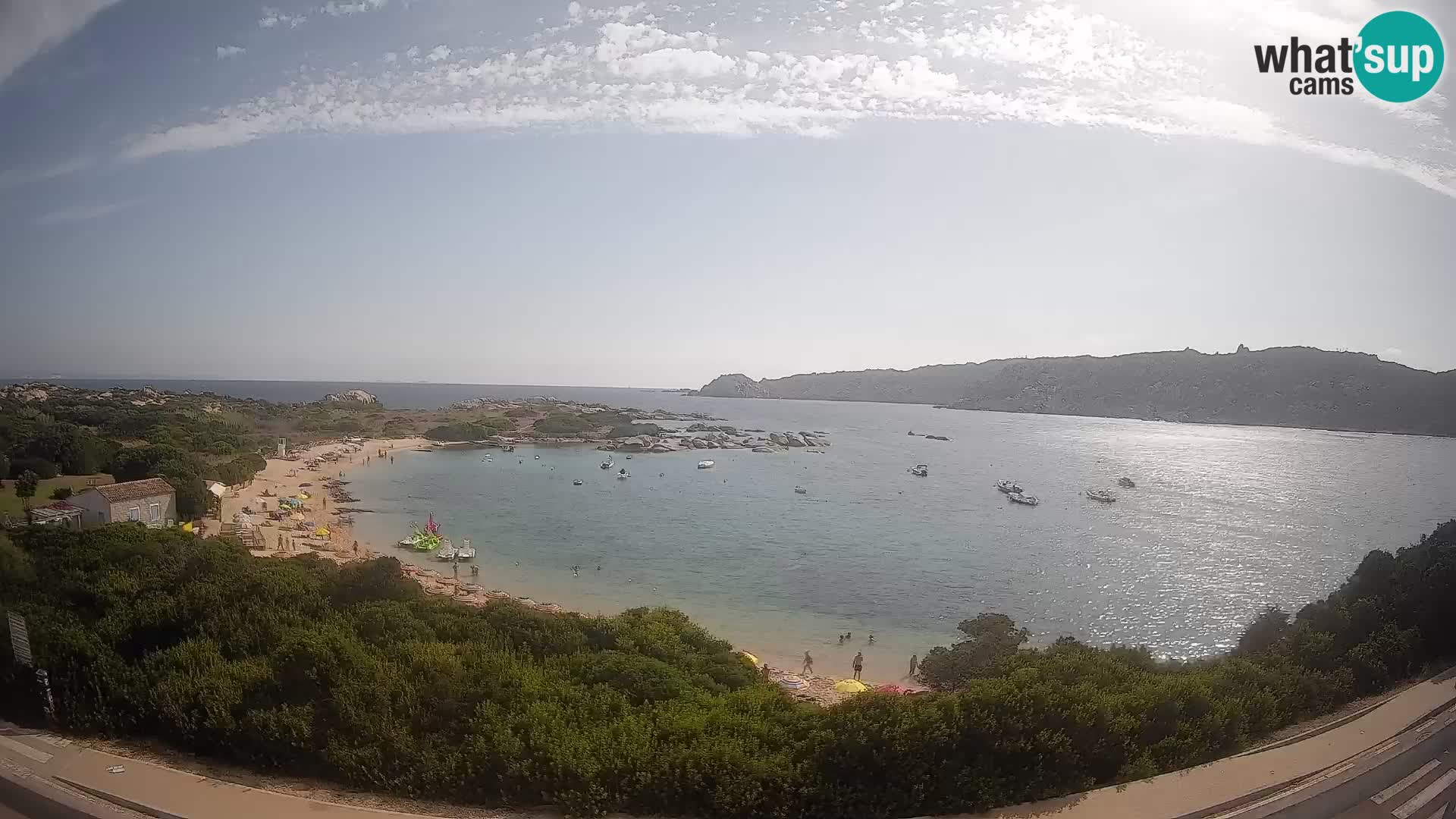 Spletna kamera Rena di Levante – Pogled v živo na Capo Testa