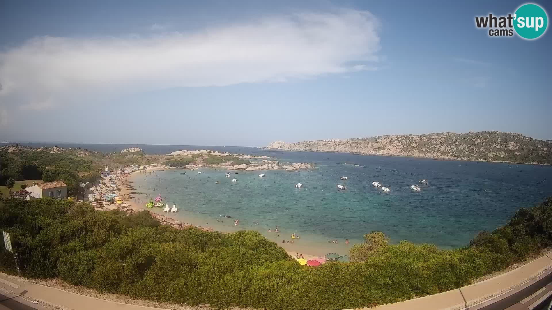 Webcam Rena di Levante – Vue en direct depuis Capo Testa