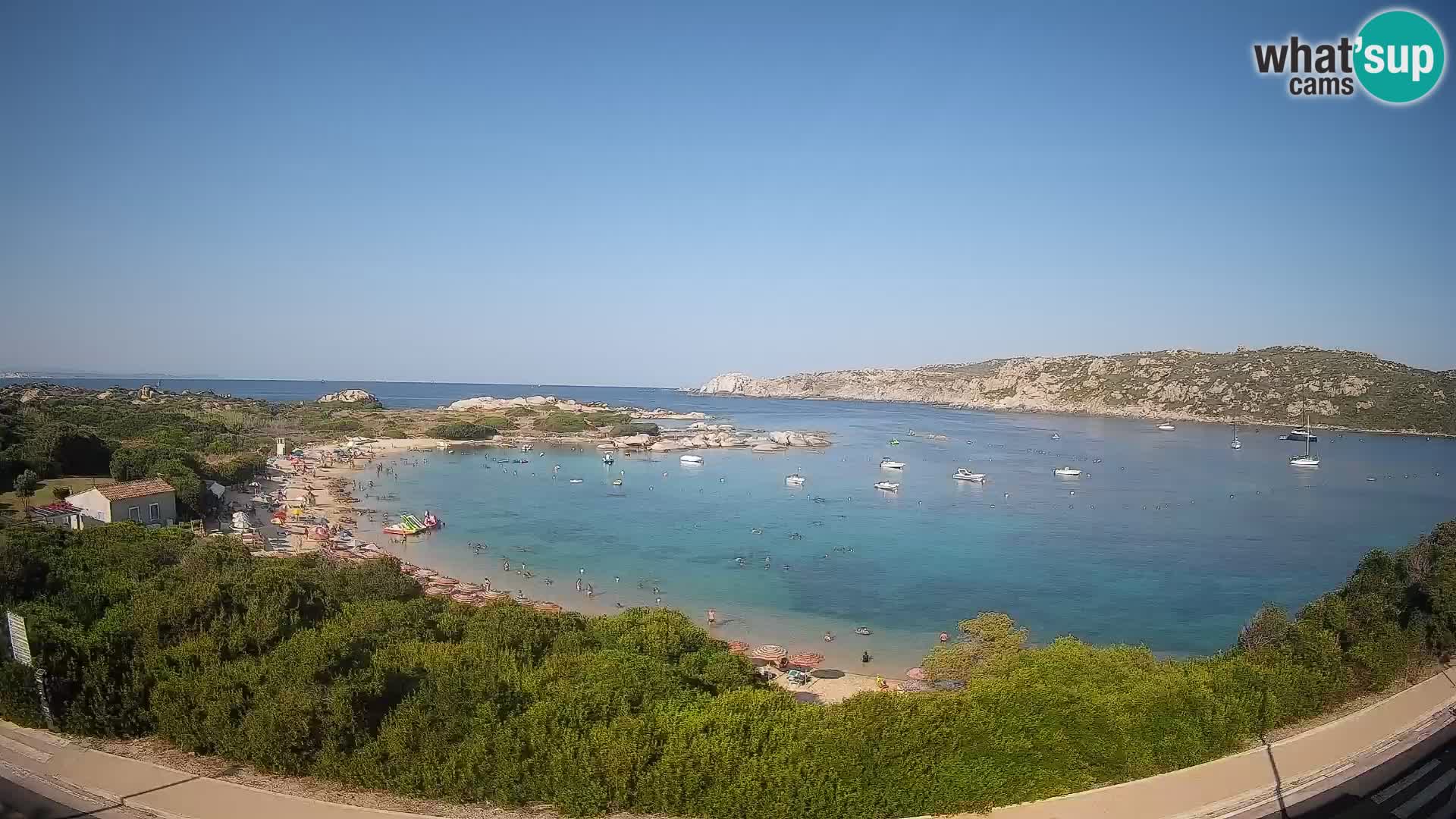Webcam Rena di Levante – Vista en directo desde Capo Testa