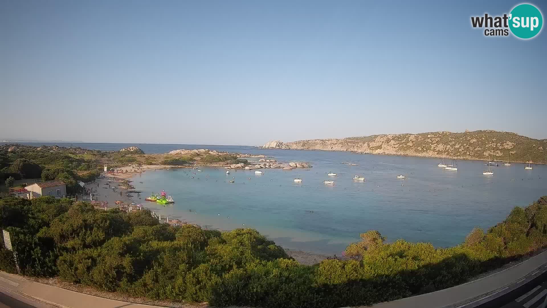 Webcam Rena di Levante – Vista live da Capo Testa