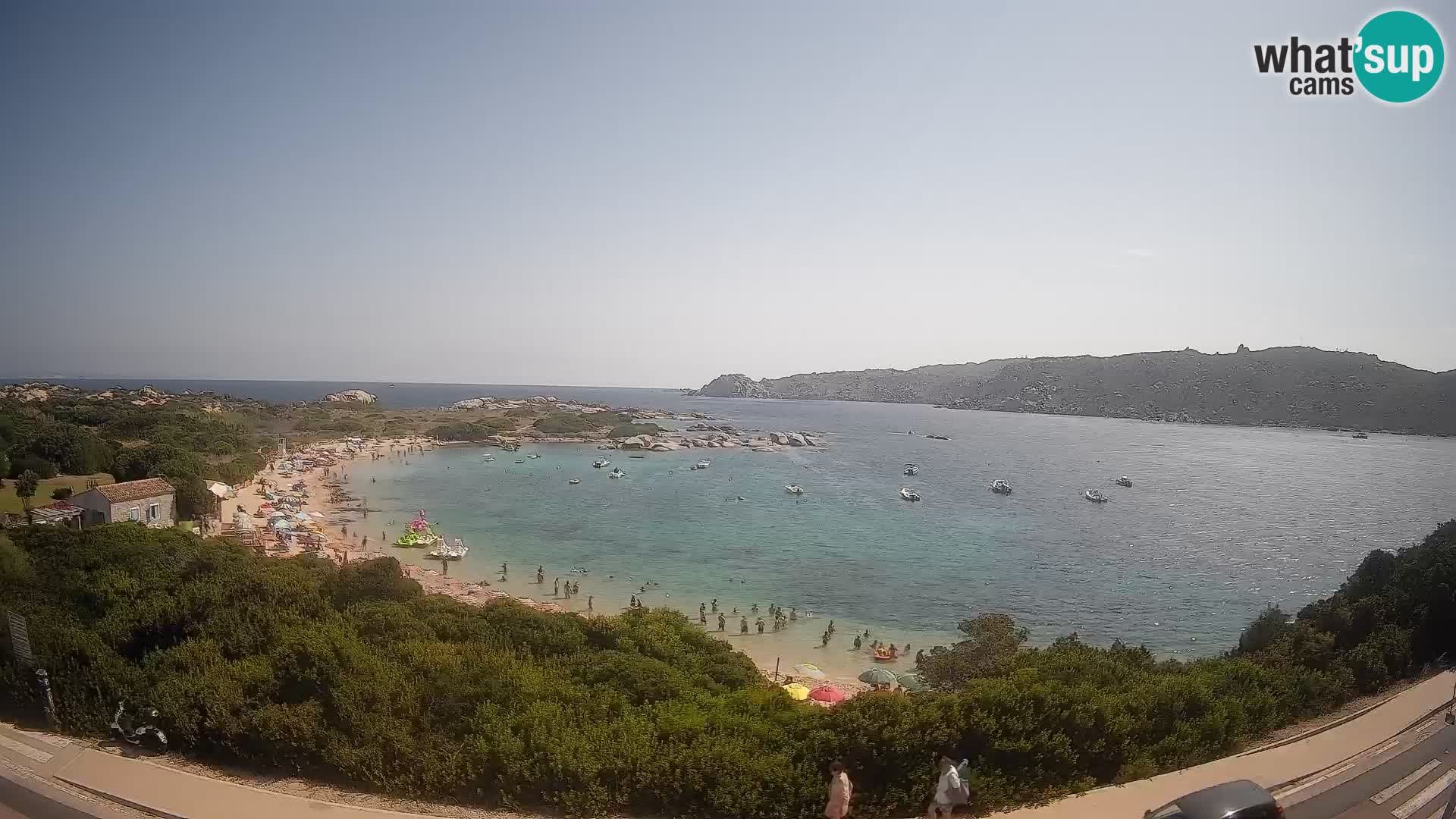 Webcam Rena di Levante – Live View from Capo Testa