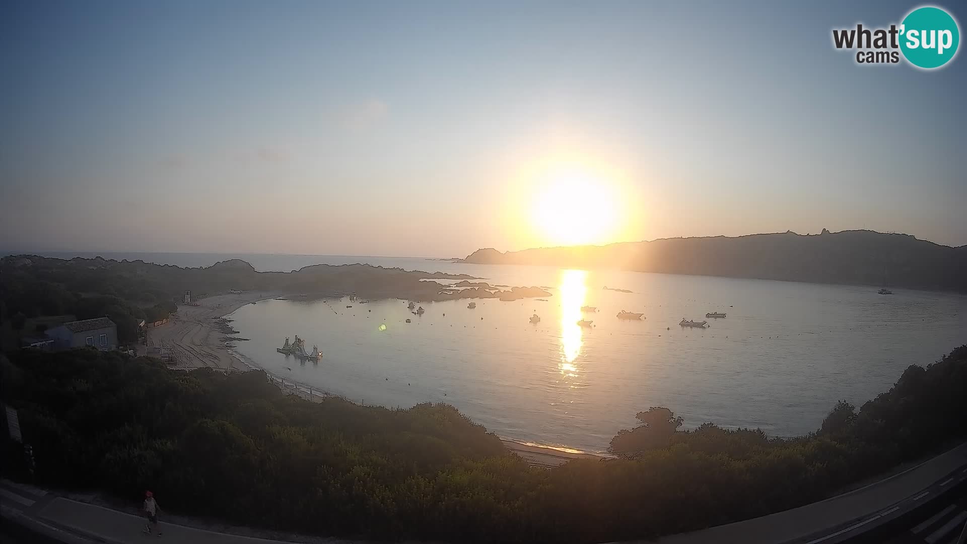 Webcam Rena di Levante – Live View from Capo Testa