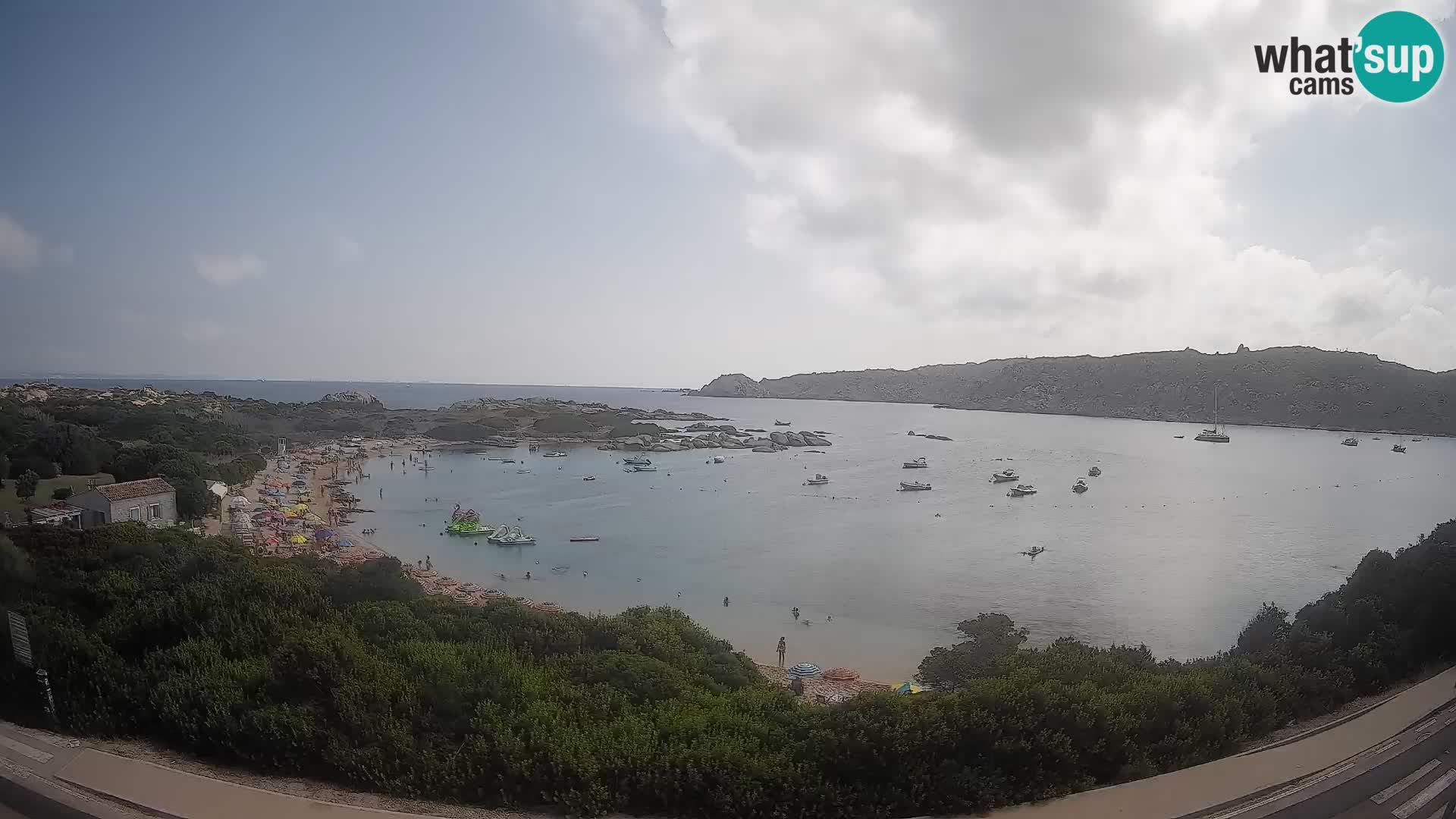 Webcam Rena di Levante – Live View from Capo Testa