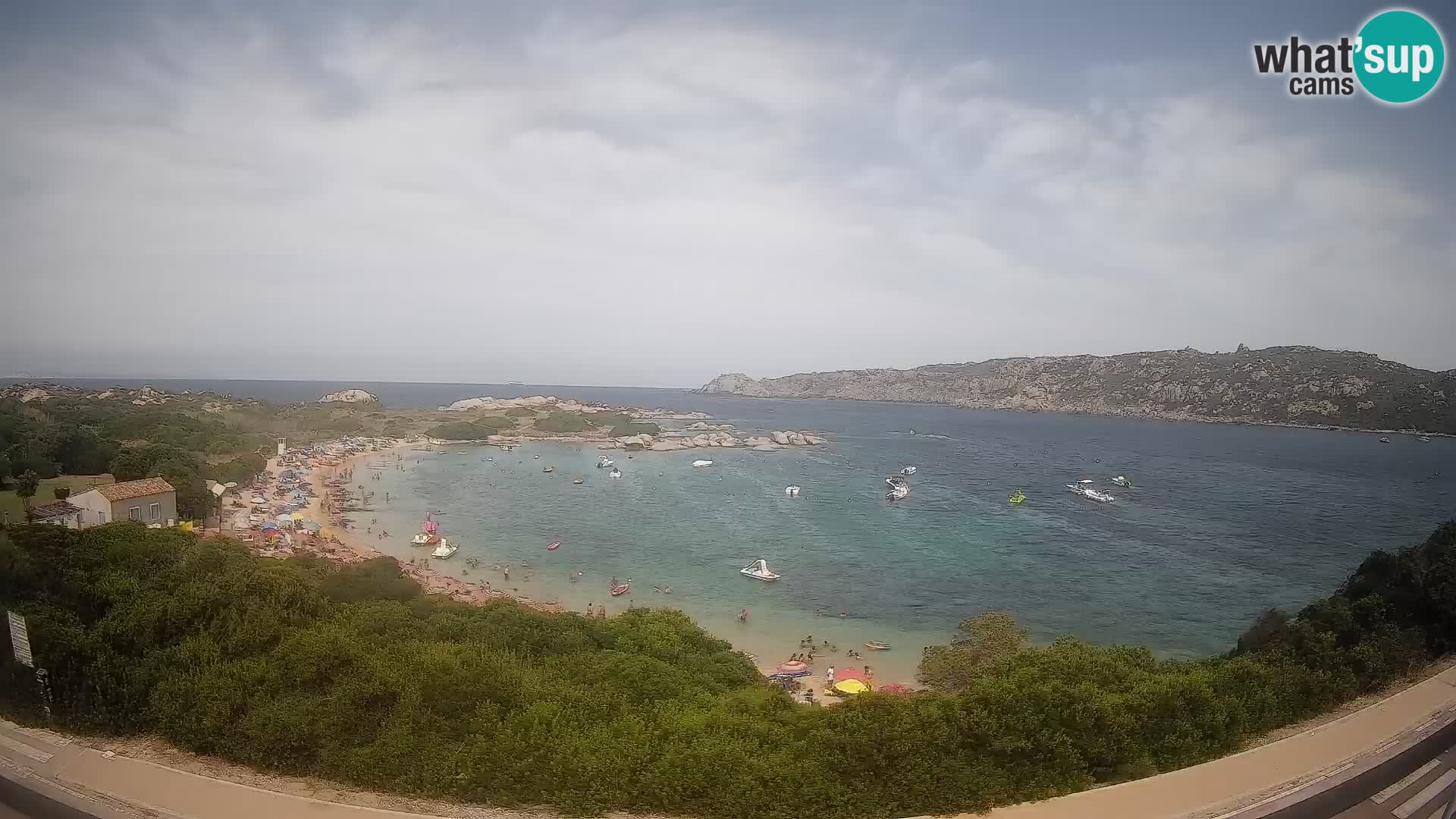 Webcam Rena di Levante – Live View from Capo Testa