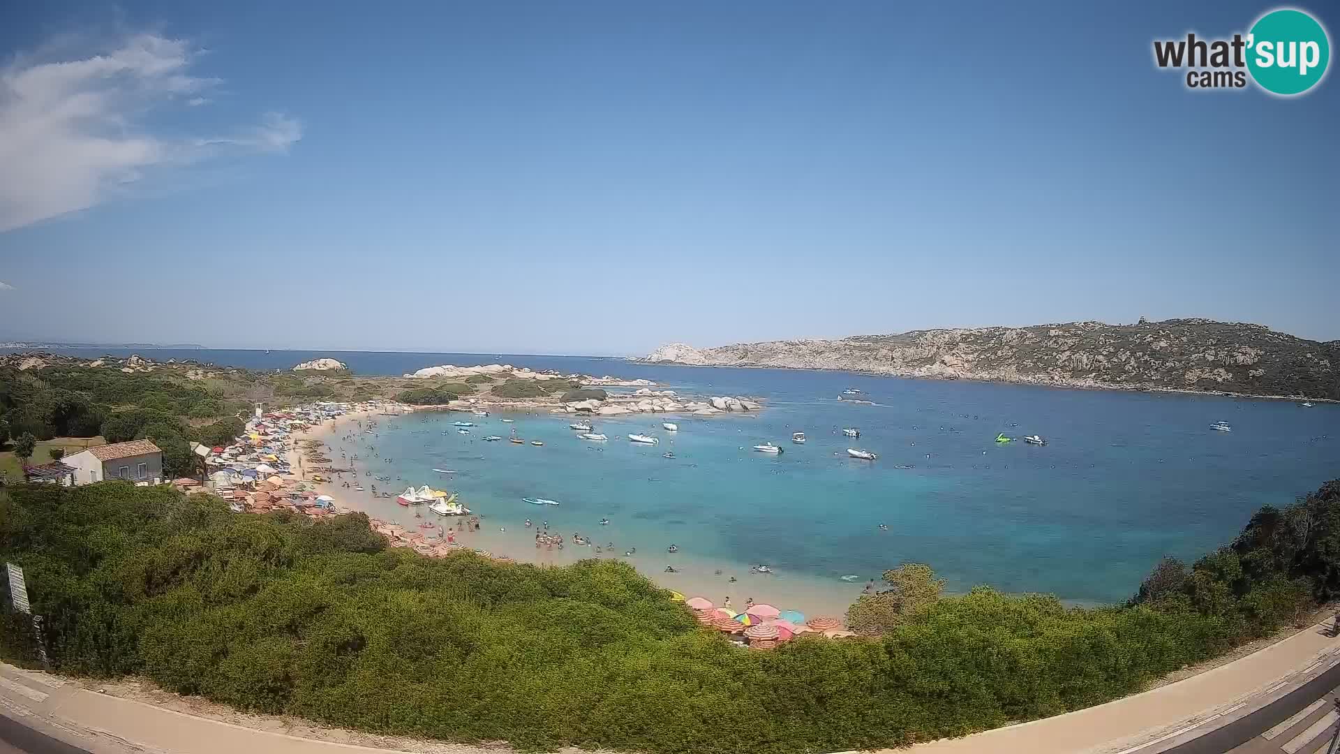 Webcam Rena di Levante – Vista live da Capo Testa