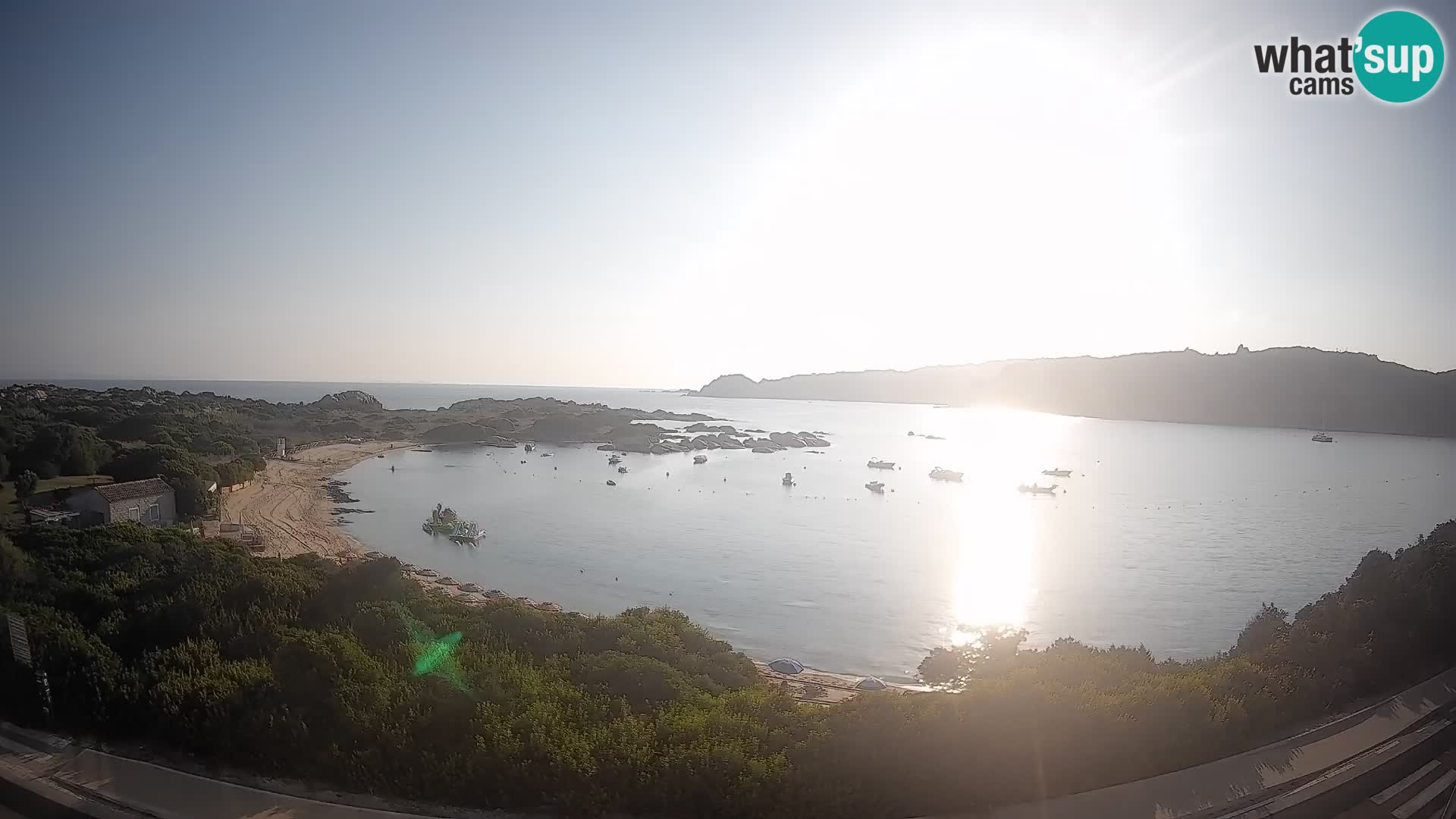 Webcam Rena di Levante – Live View from Capo Testa