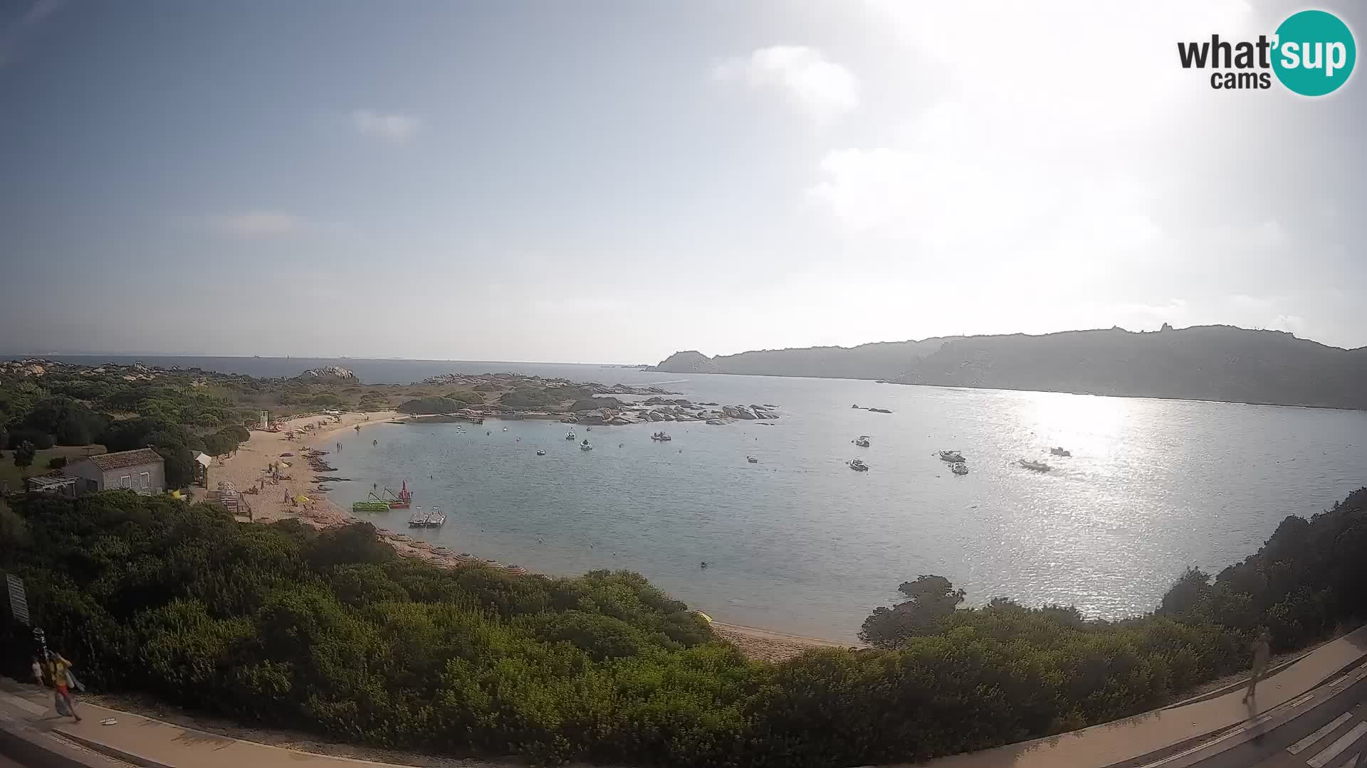 Webcam Rena di Levante – Live View from Capo Testa