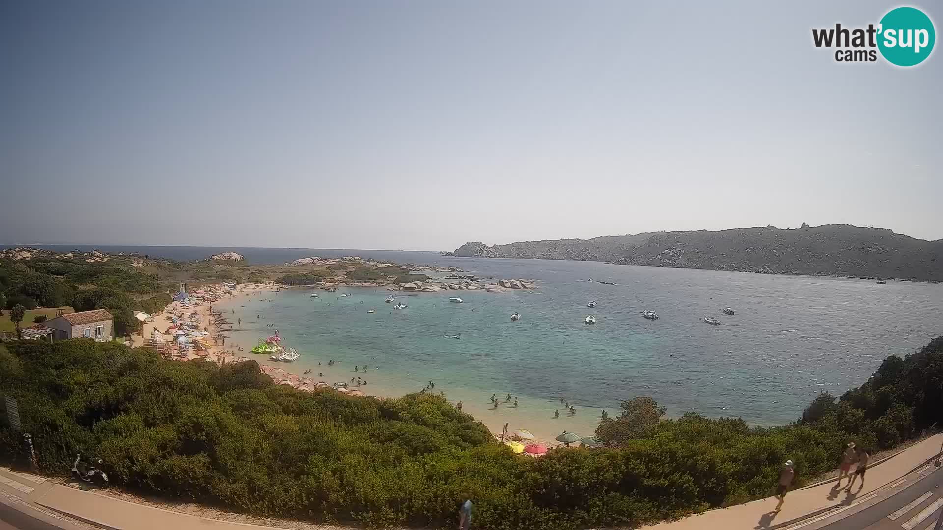 Webcam Rena di Levante – Live View from Capo Testa